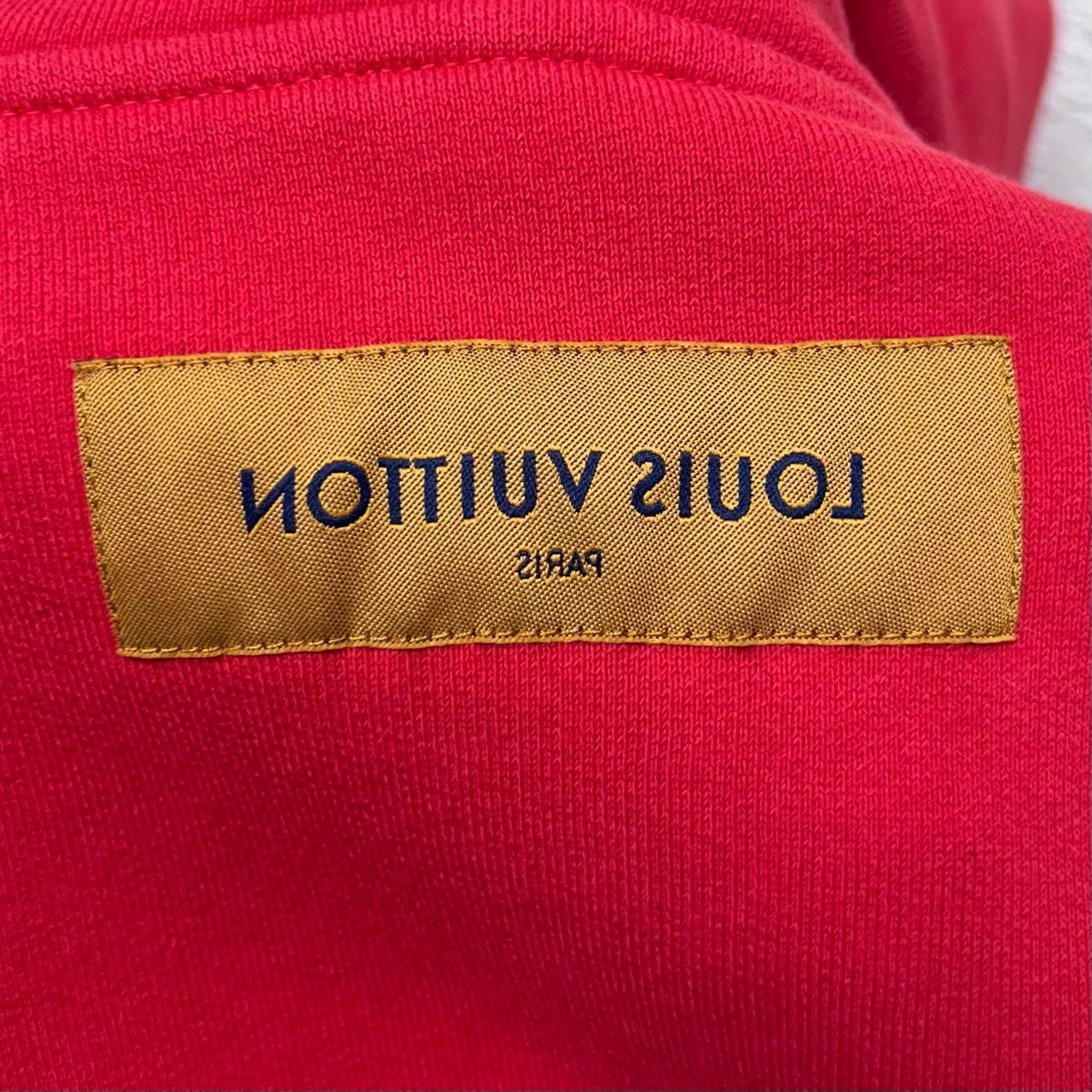 Louis Vuitton LV 24 New Graffiti Logo Red Hoodie XXL Size US L / EU 52-54 / 3 - 3 Thumbnail