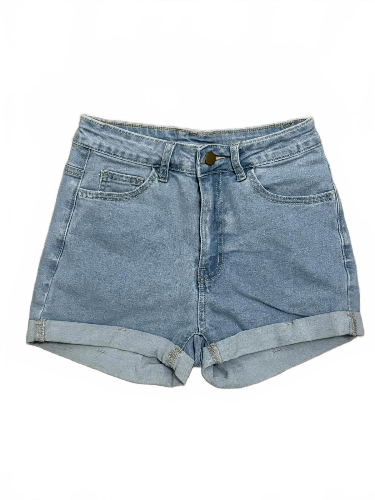 Other SHEIN Denim Shorts in Blue (SMALL) Size 28" / US 6 / IT 42 - 5 Thumbnail