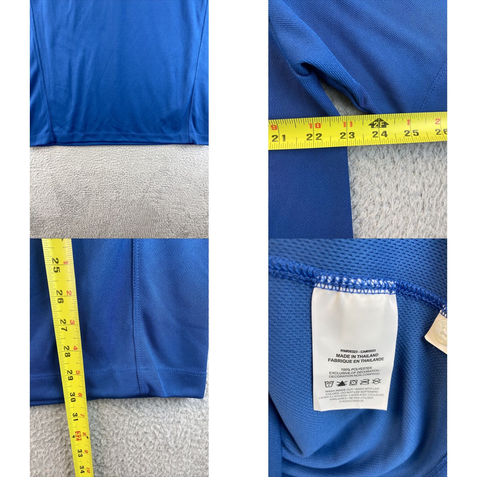 Nike Nike Dri-Fit Polo Shirt Mens Large Blue Lightweight Golf Shirt Size US L / EU 52-54 / 3 - 8 Thumbnail