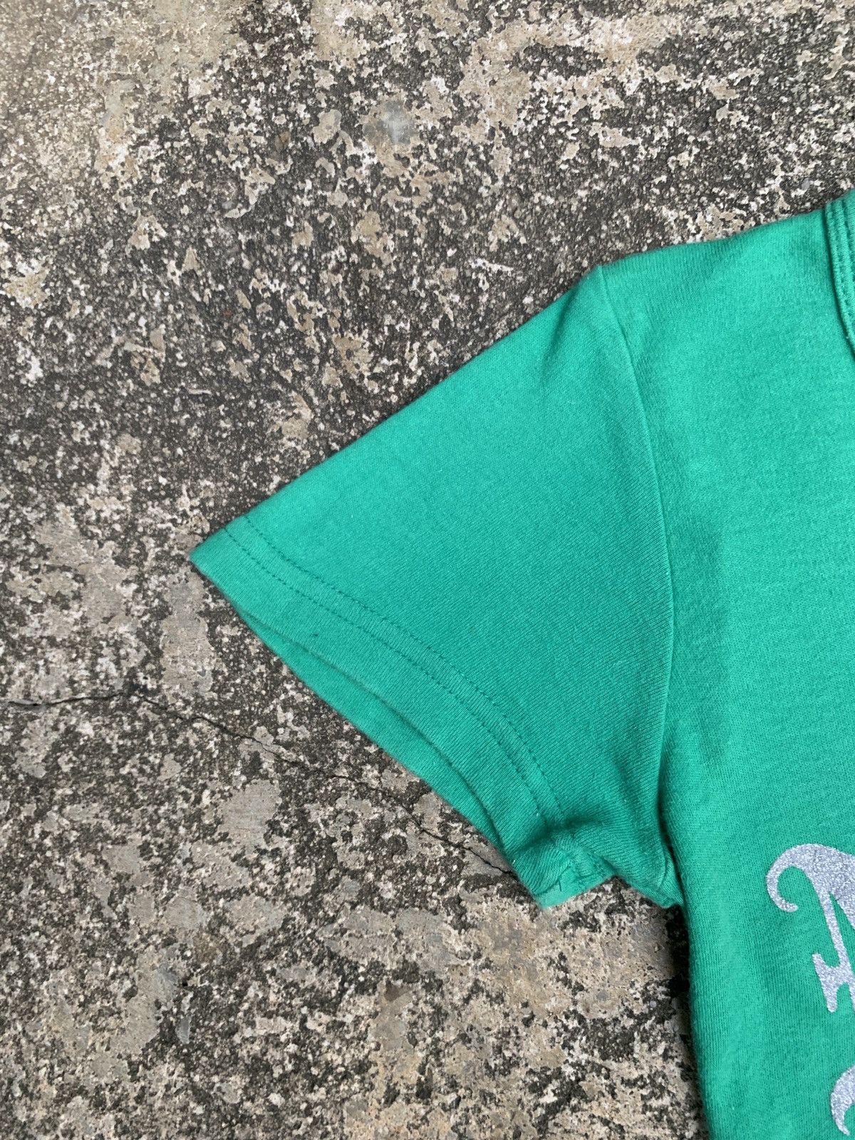Japanese Brand y2k Charmberrytic Japan Green Goth Font Poem Graphic Top Size M / US 6-8 / IT 42-44 - 4 Thumbnail