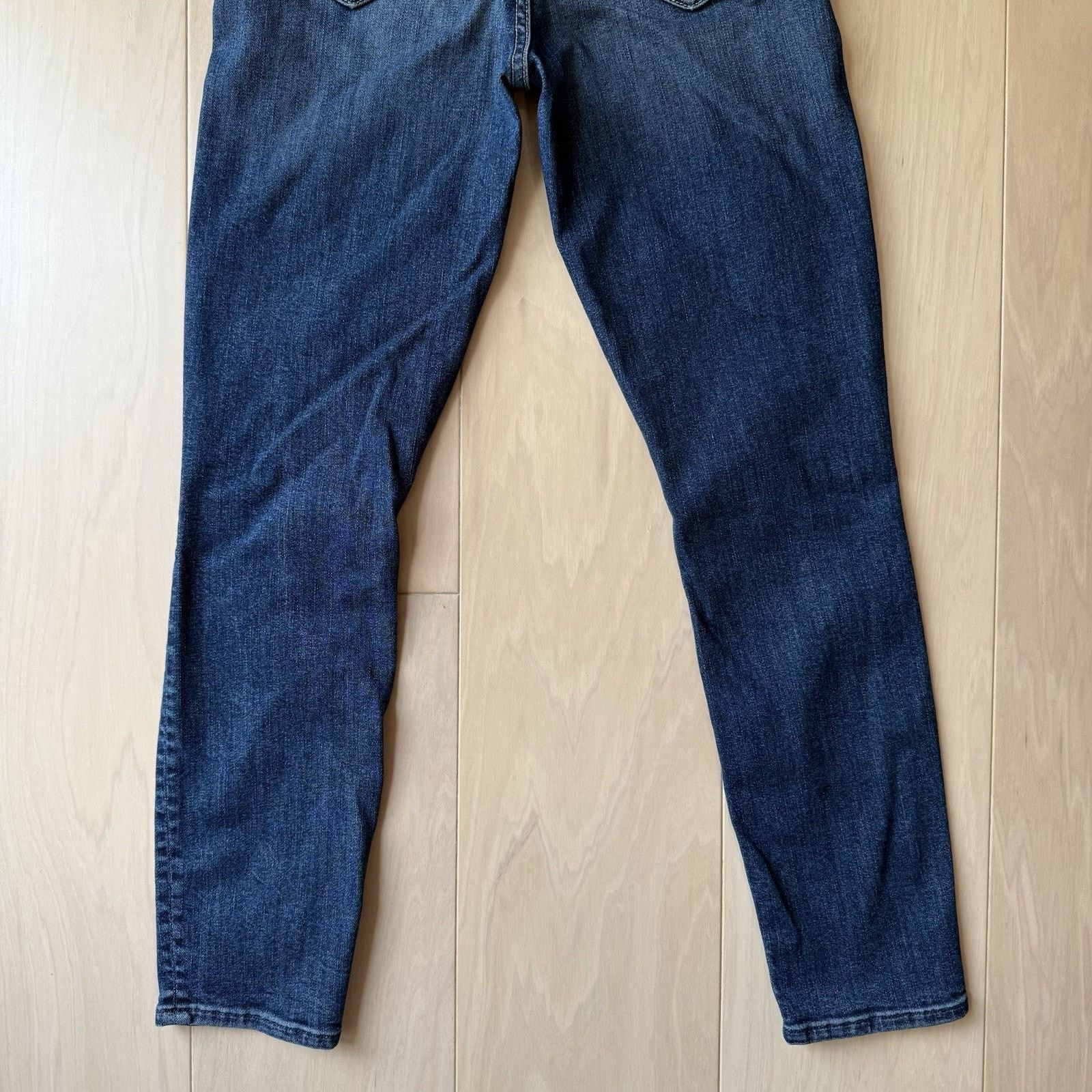 MOTHER Mother Looker Crop Jeans Women's 26 Blue Dark Wash Glam Size 26" / US 2 / IT 38 - 8 Thumbnail