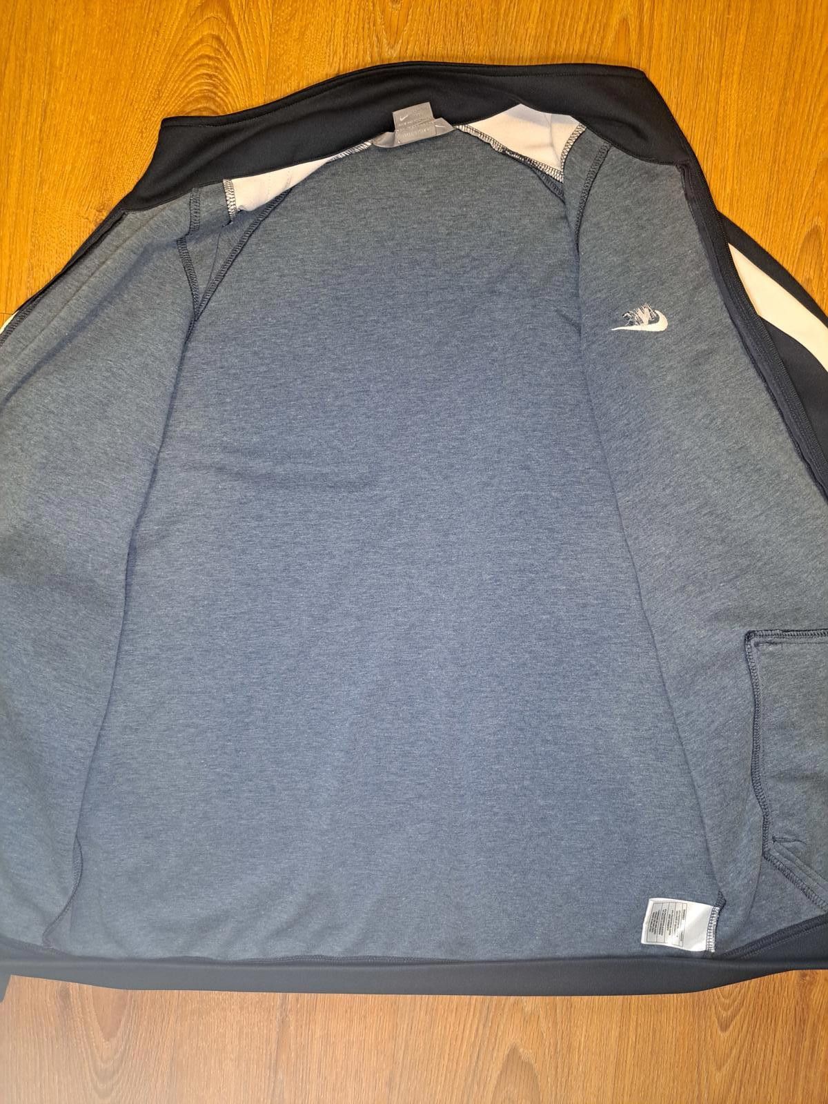 Nike Nike Activewear Track Jacket Mens XXL Navy Blue Full Zip Size ONE SIZE - 5 Thumbnail
