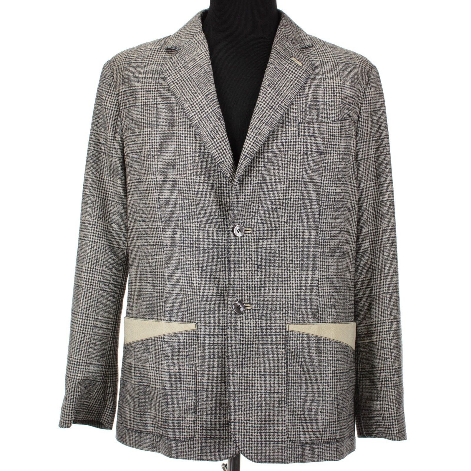 Other Hettabretz Jacket Size M US In Blue Silk Blend Size US M / EU 48-50 / 2 - 1 Thumbnail
