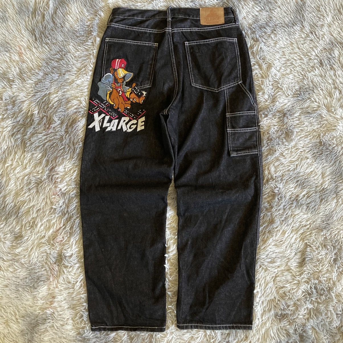 X-LARGE Vintage X-LARGE Baggy Jeans 🦍✨ Size US 34 / EU 50 - 1 Thumbnail