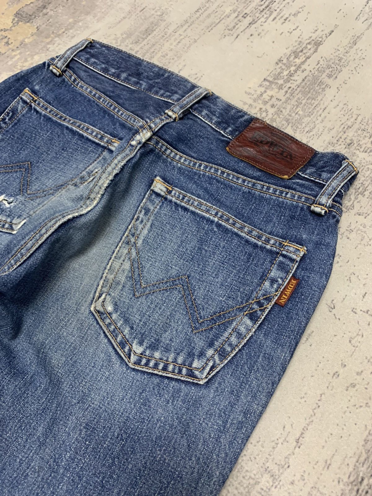 Japanese Brand Edwin Distressed Denim Jeans Japanese Archive Size US 28 / EU 44 - 14 Thumbnail
