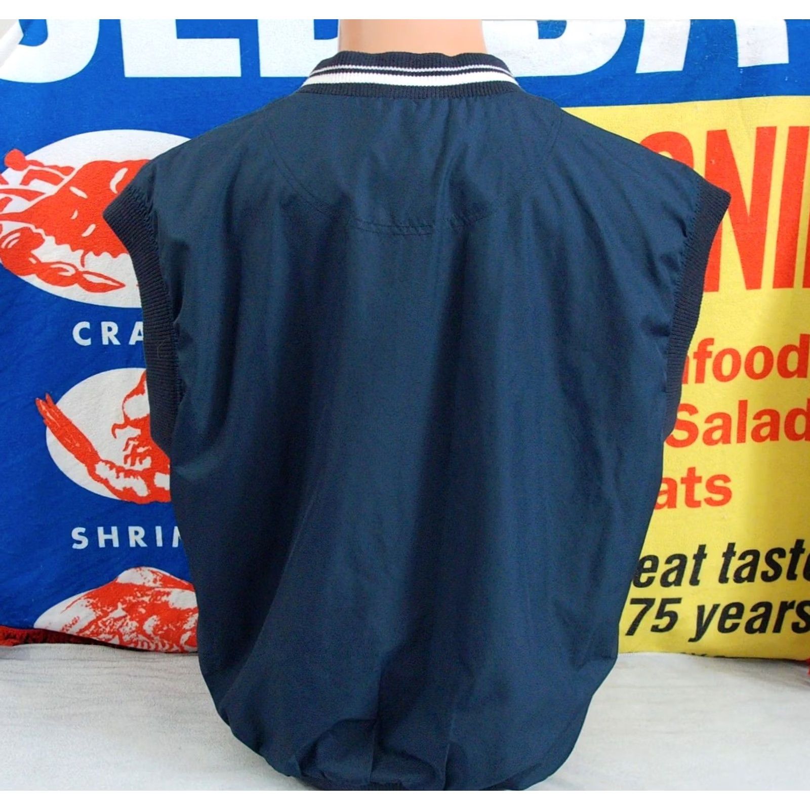 Reebok VINTAGE Reebok OHIO HIGH School FOOTBALL Coaches Association Vest Men XL Blue Windbreaker Size US XL / EU 56 / 4 - 5 Thumbnail