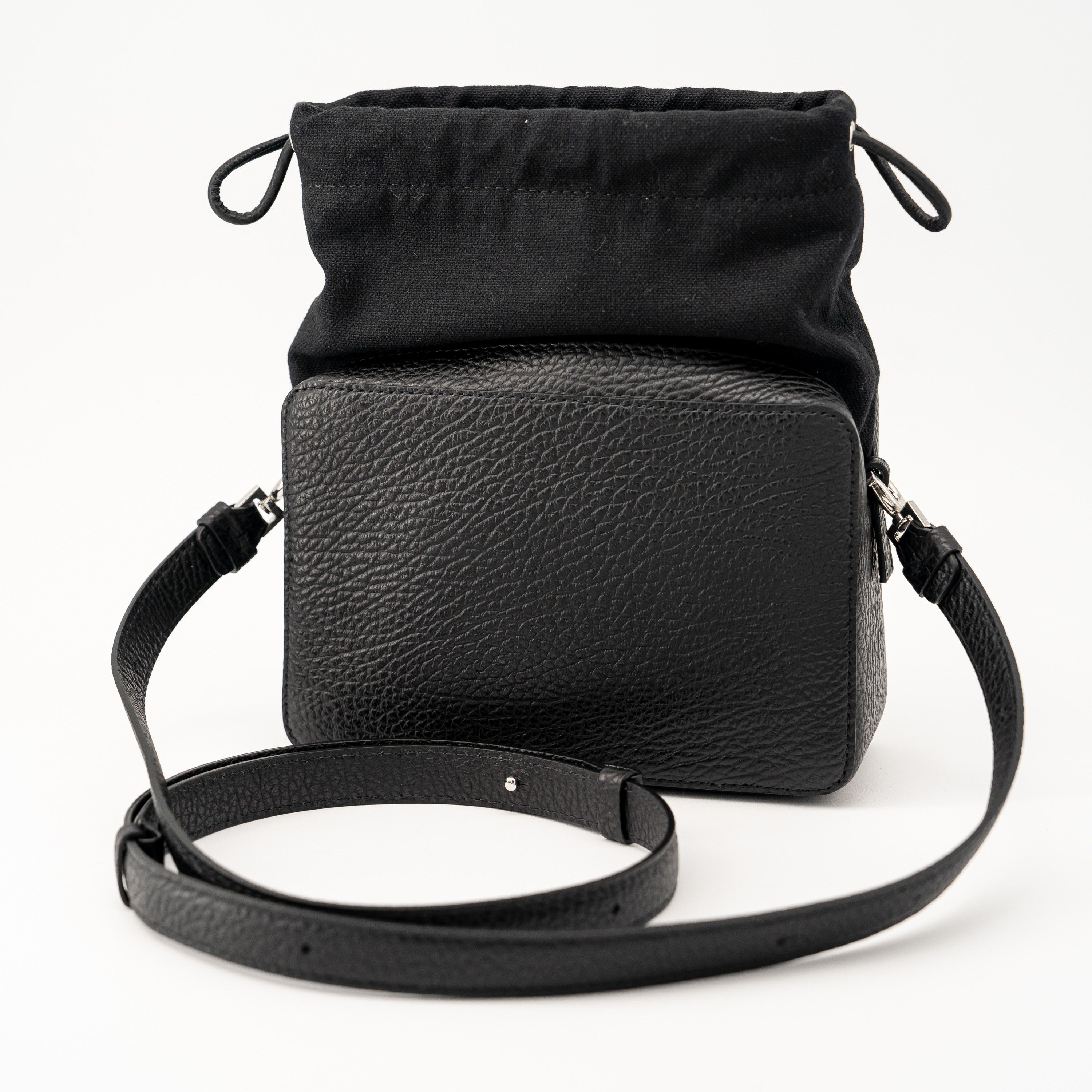Maison Margiela Masion Margiela 5ac Camera Bag Medium Black Leather Size ONE SIZE - 3 Thumbnail