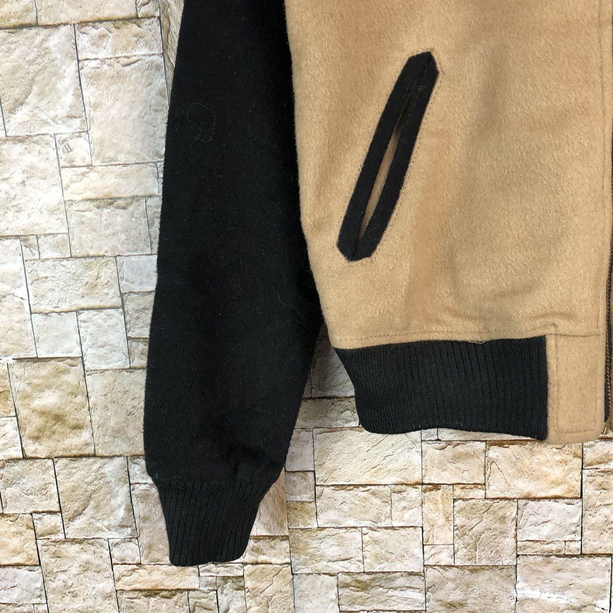 Japanese Brand Aquagirl On The Street Brown Bombers Jacket #A1112 Size XS / US 0-2 / IT 36-38 - 7 Thumbnail