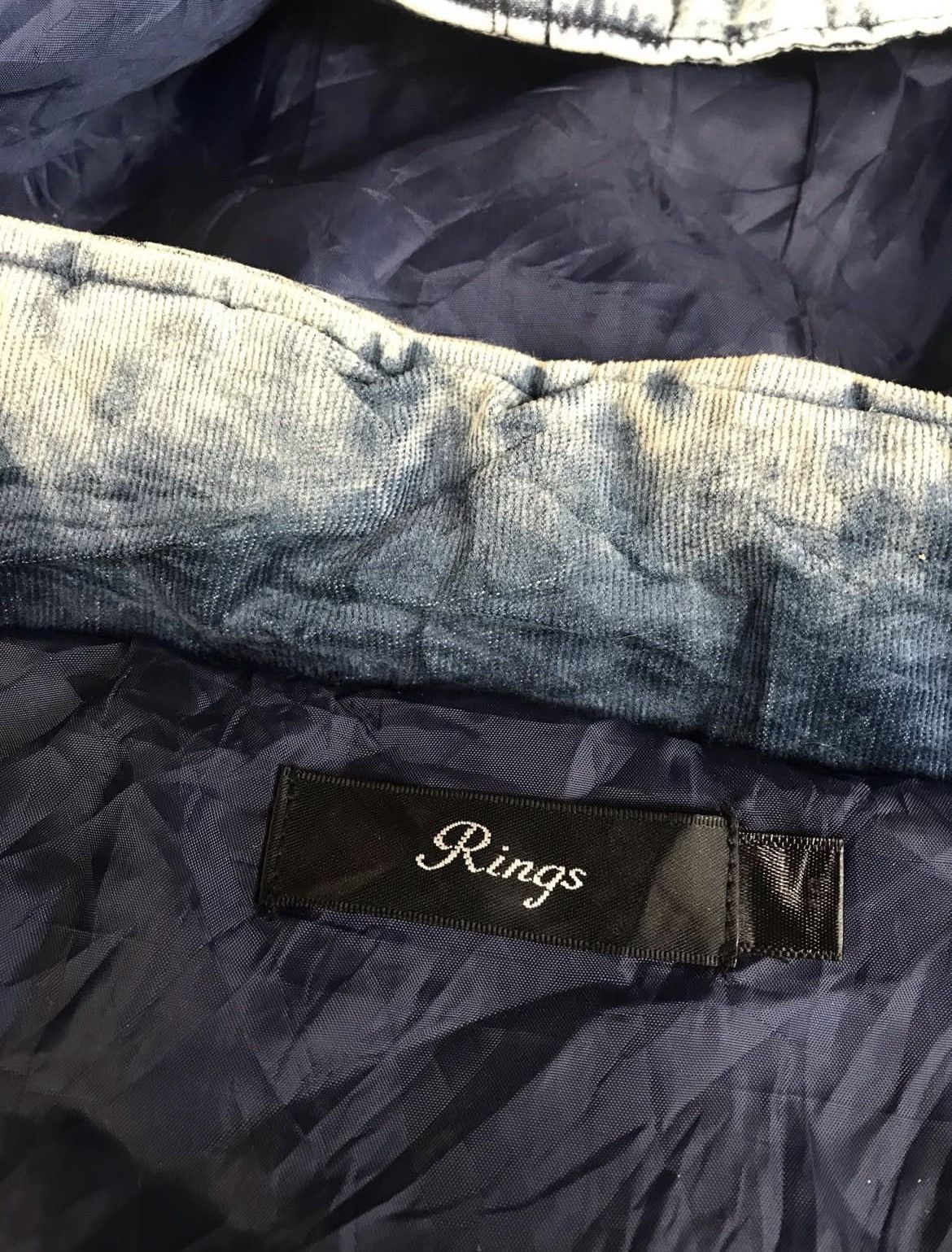 Japanese brand Rings Dacron Jacket Patchwork