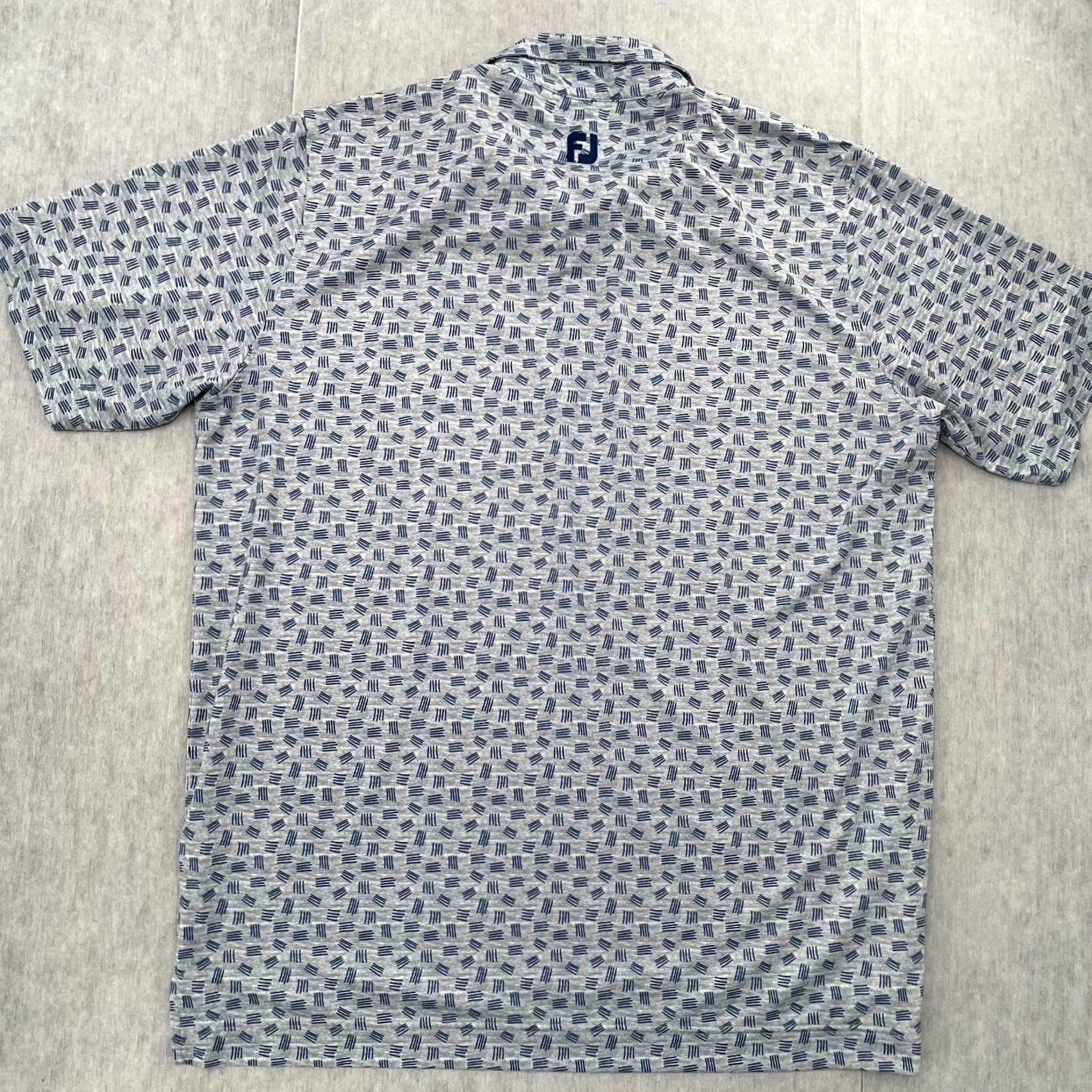 Footjoy FootJoy Polo Shirt Adult XL Blue Gray The Ritz Carlton Members Club Logo Mens Size US XL / EU 56 / 4 - 5 Thumbnail