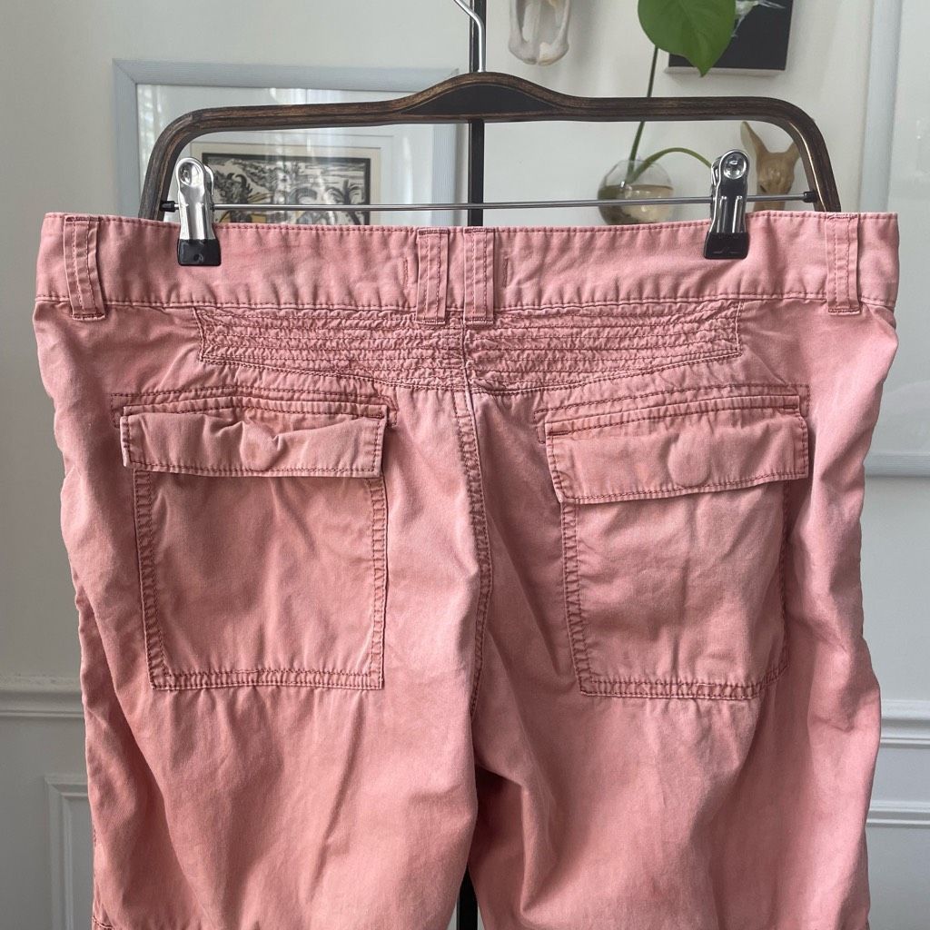 Madewell Madewell Dusty Rose 100% Cotton Casual Pants 31 Size 31" - 6 Thumbnail