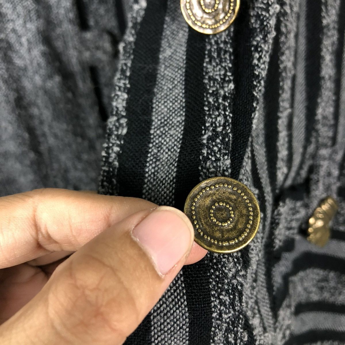 Japanese Brand 🔥VINTAGE CROPPED JACKET PATCH WORK MADAME ZAZA OF MARSEILLE Size M / US 6-8 / IT 42-44 - 18 Thumbnail