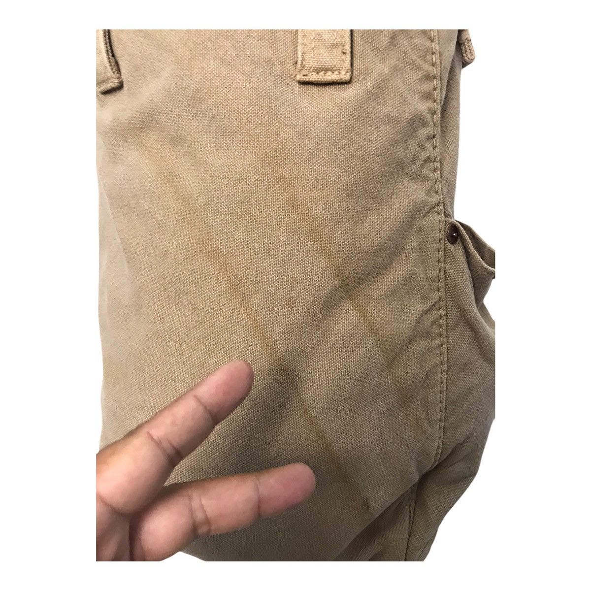 45rpm × Kapital × Vintage 45rpm Denim/Canvas Brown Sling Bag Size ONE SIZE - 8 Thumbnail