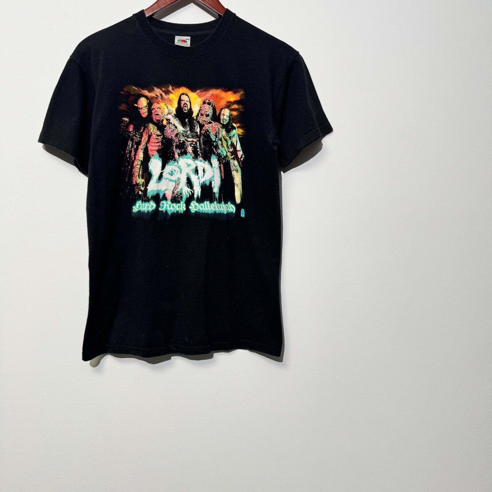 Vintage Vintage Unisex Black Cotton T-Shirt Size S Lord Metal 90s Size US S / EU 44-46 / 1 - 3 Thumbnail