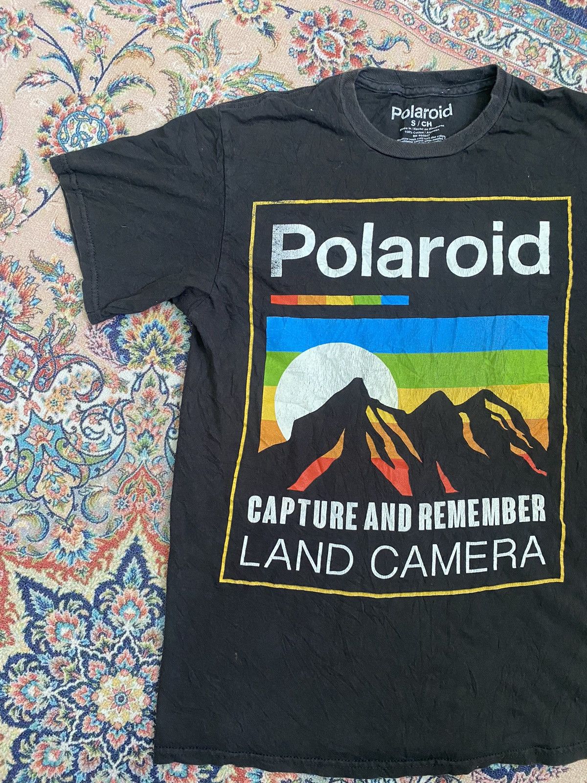 Polaroid × Vintage Vintage Polaroid Big Center logo Capture And Remember Tshirt Size US S / EU 44-46 / 1 - 3 Thumbnail