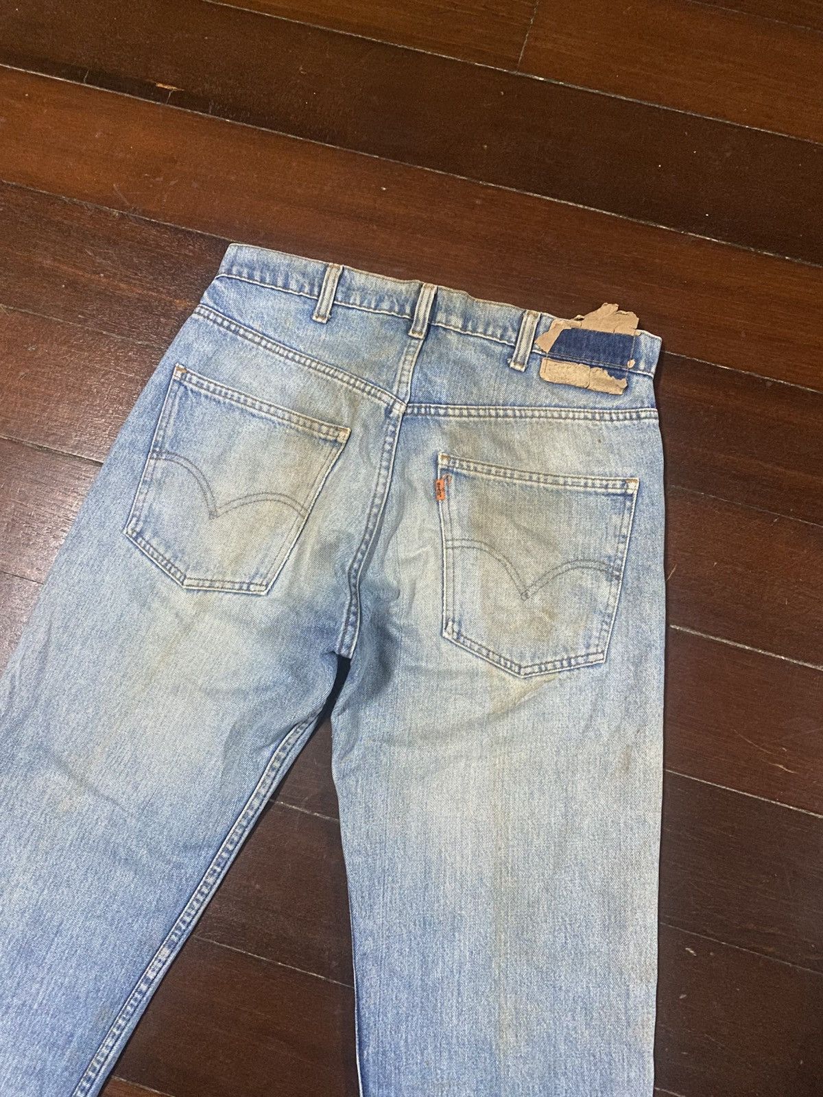 Levi's Vintage 80s 90s Levi’s Oren tag rusty distressed mud wash Size US 32 / EU 48 - 12 Thumbnail