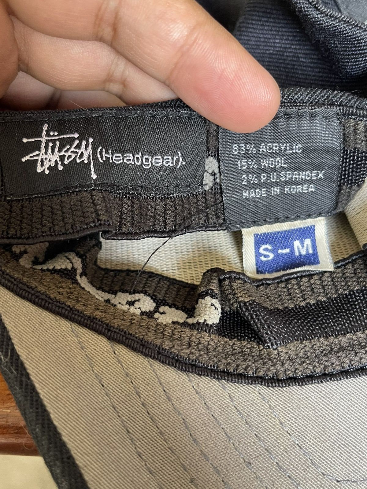Stussy × Vintage Vintage Stussy Crown Graffiti Hats Size ONE SIZE - 4 Thumbnail