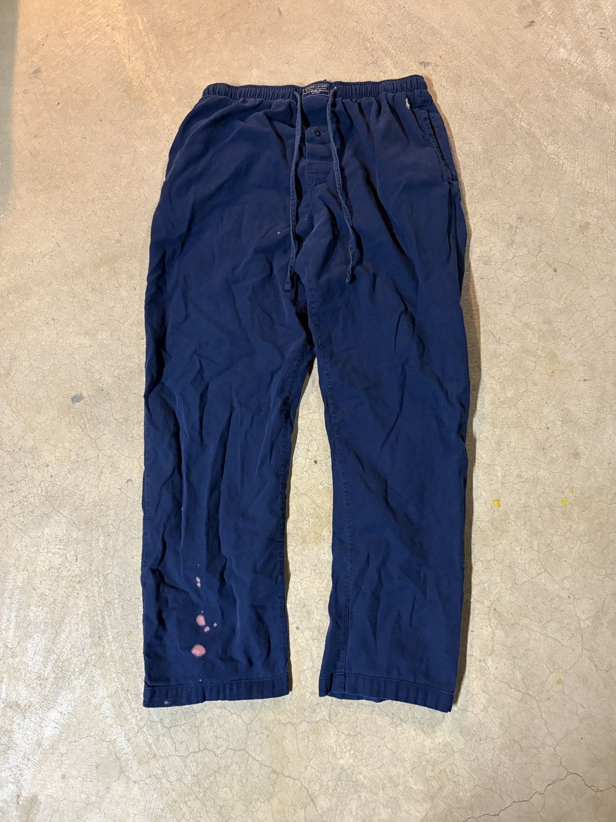 Polo Ralph Lauren Polo Ralph Lauren Pajama Pants Navy Size Medium Size US 32 / EU 48 - 1 Thumbnail