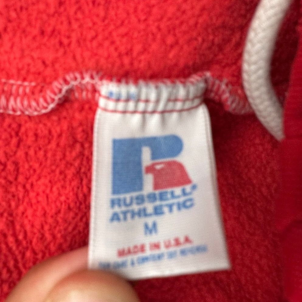 Russell Athletic Vintage Russell Athletic Red Joggers Mens Medium Sweatpants Size US 34 / EU 50 - 3 Thumbnail