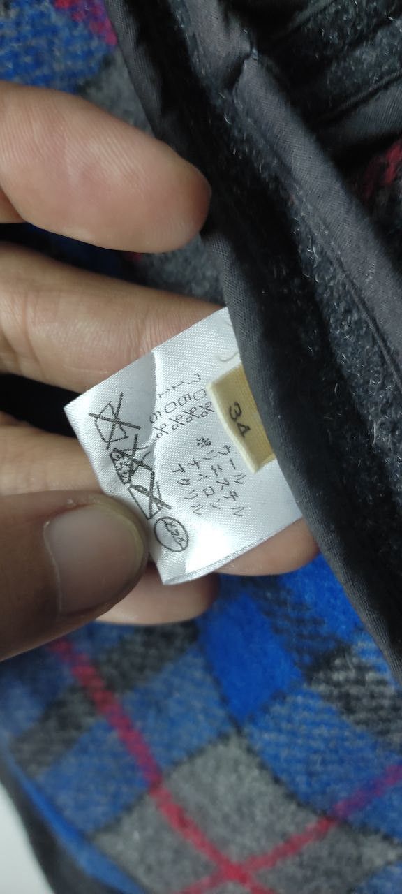 Designer HILLTOP BRAND MADE IN ENGLAND WOOL CASHMERE JACKET Size M / US 6-8 / IT 42-44 - 10 Thumbnail
