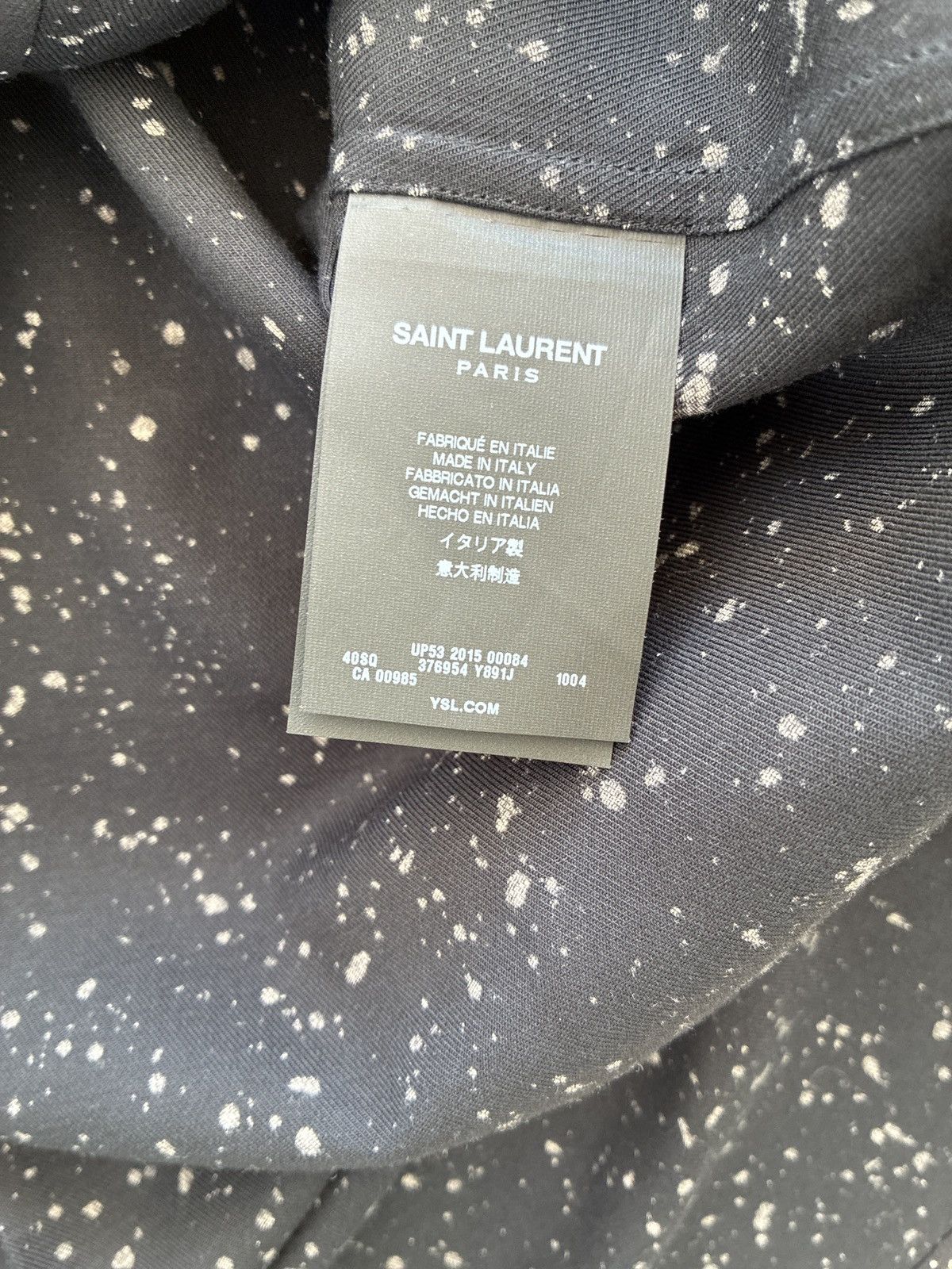 Saint Laurent Paris Saint Laurent shirt, size 39 Size US M / EU 48-50 / 2 - 4 Thumbnail