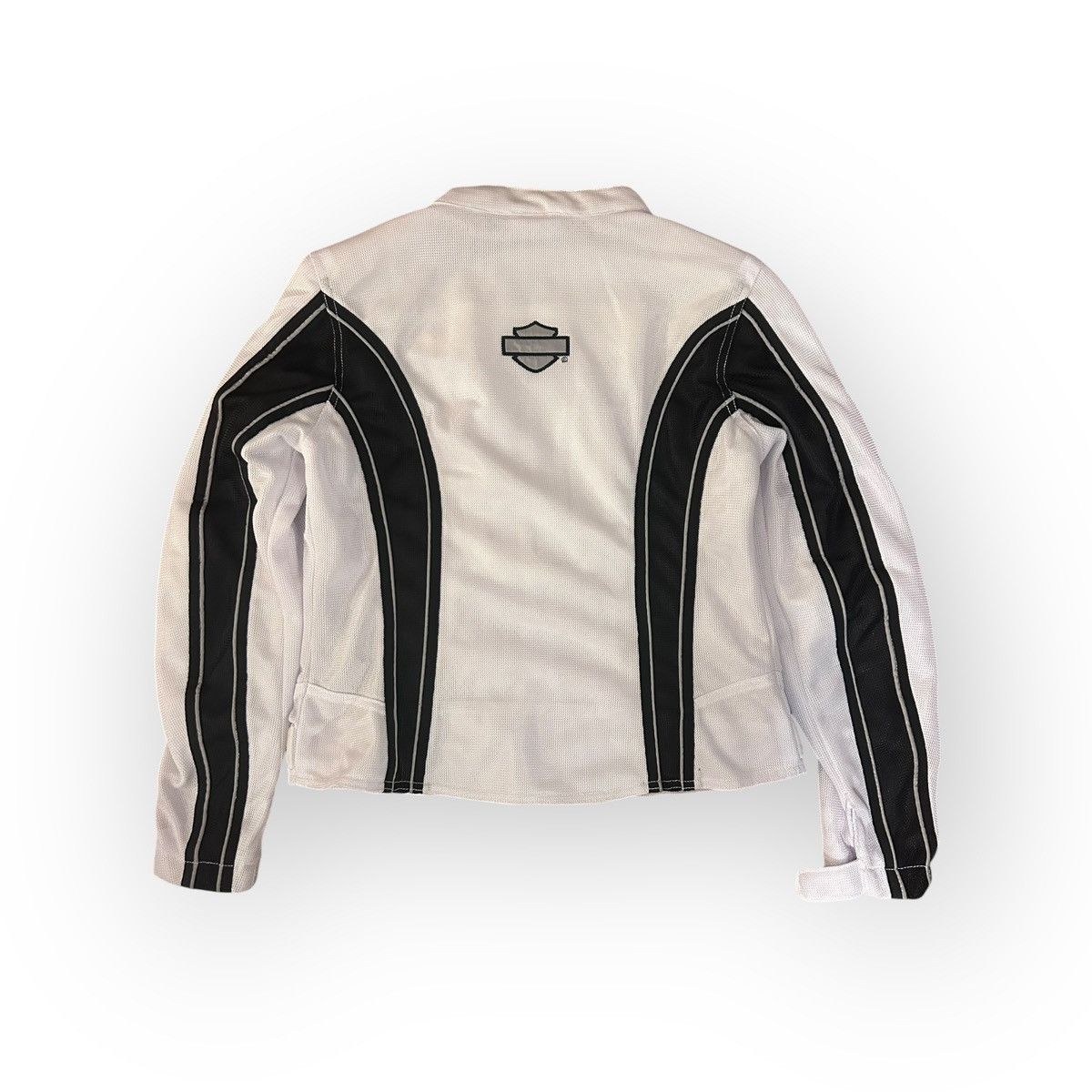 Harley Davidson Harley-Davidson Reflective Mesh Racing Jacket White/Black Size M / US 6-8 / IT 42-44 - 4 Thumbnail