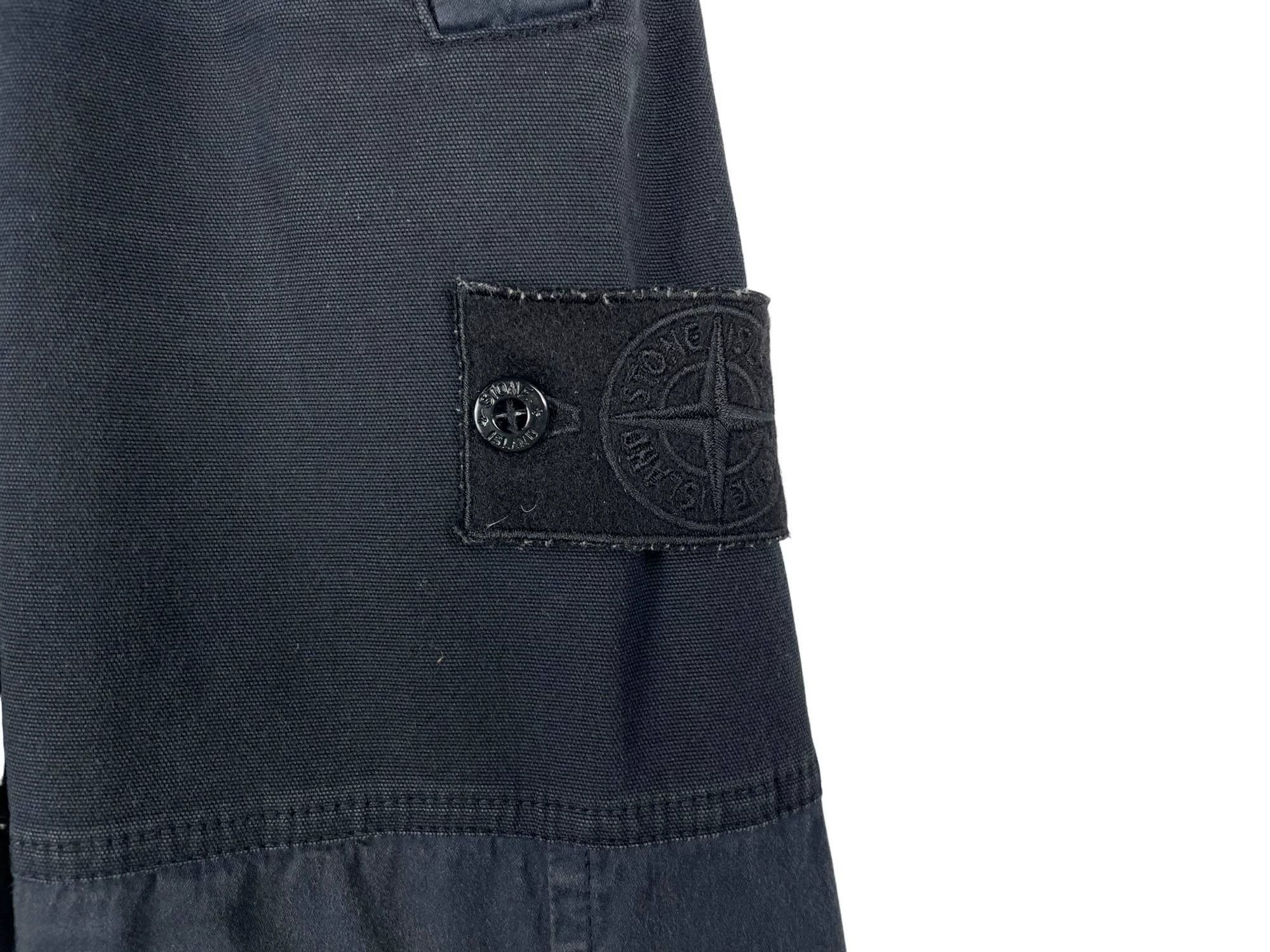 Stone Island Stone Island Ghost Blue-Black Colorblock Cargo Pants Size US 36 / EU 52 - 5 Thumbnail