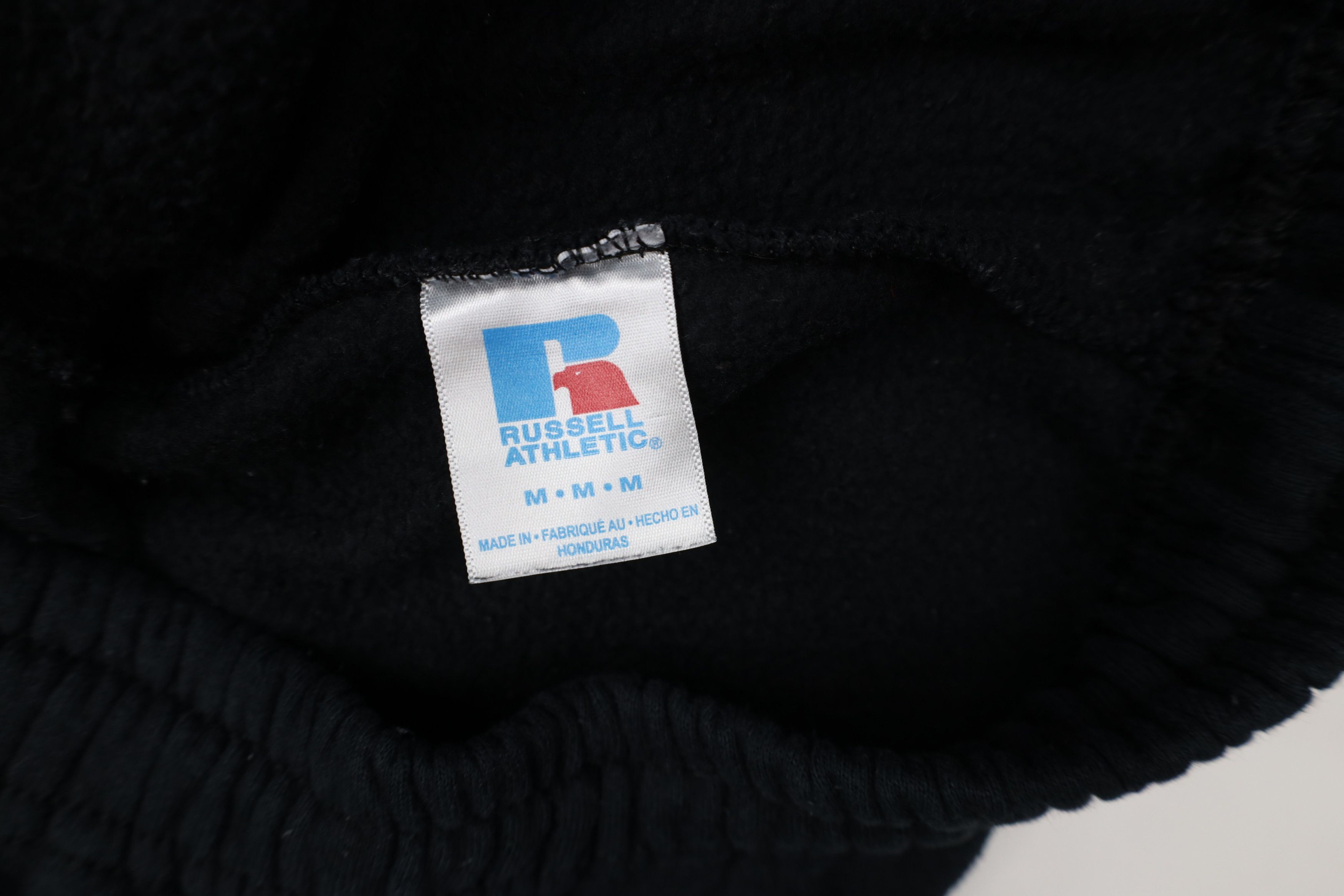 Russell Athletic Vintage Y2K Russell Athletic Tapered Leg Sweatpants Black Size US 34 / EU 50 - 7 Thumbnail