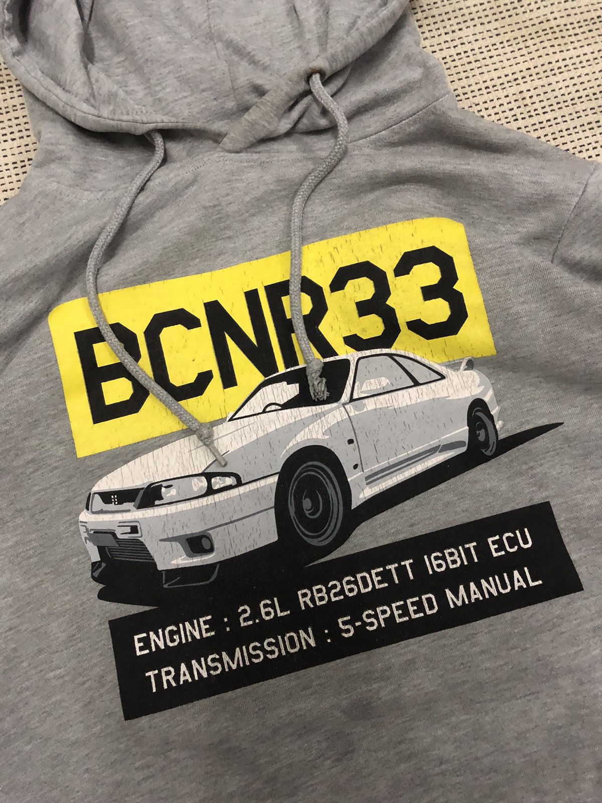 Japanese Brand × Vintage JDM Nissan SKYLINE GTR -33 Sweashirt hoodie Size US M / EU 48-50 / 2 - 2 Thumbnail