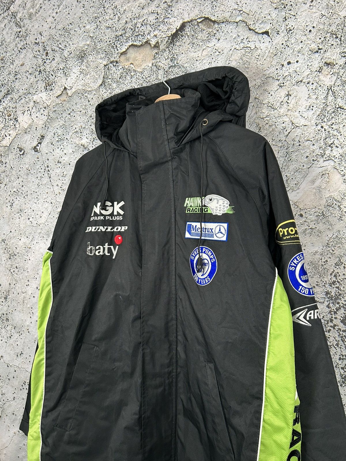 Mercedes-Benz Vintage Hawk Racing Jacket Motorsport Mercedes Streetwear Size US S / EU 44-46 / 1 - 2 Thumbnail