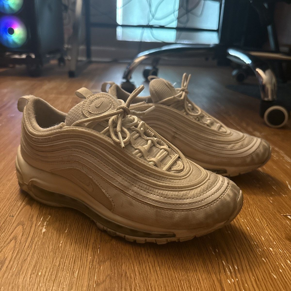 Nike Airmax 97 white Size US 7 / EU 40 - 4 Thumbnail