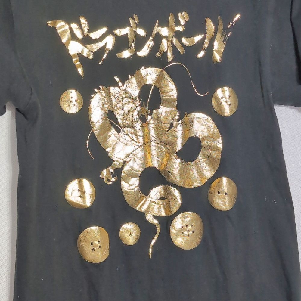 Other Vintage Shueisha Dragon Ball Z Black and Gold Graphic T-Shi Size US S / EU 44-46 / 1 - 2 Thumbnail
