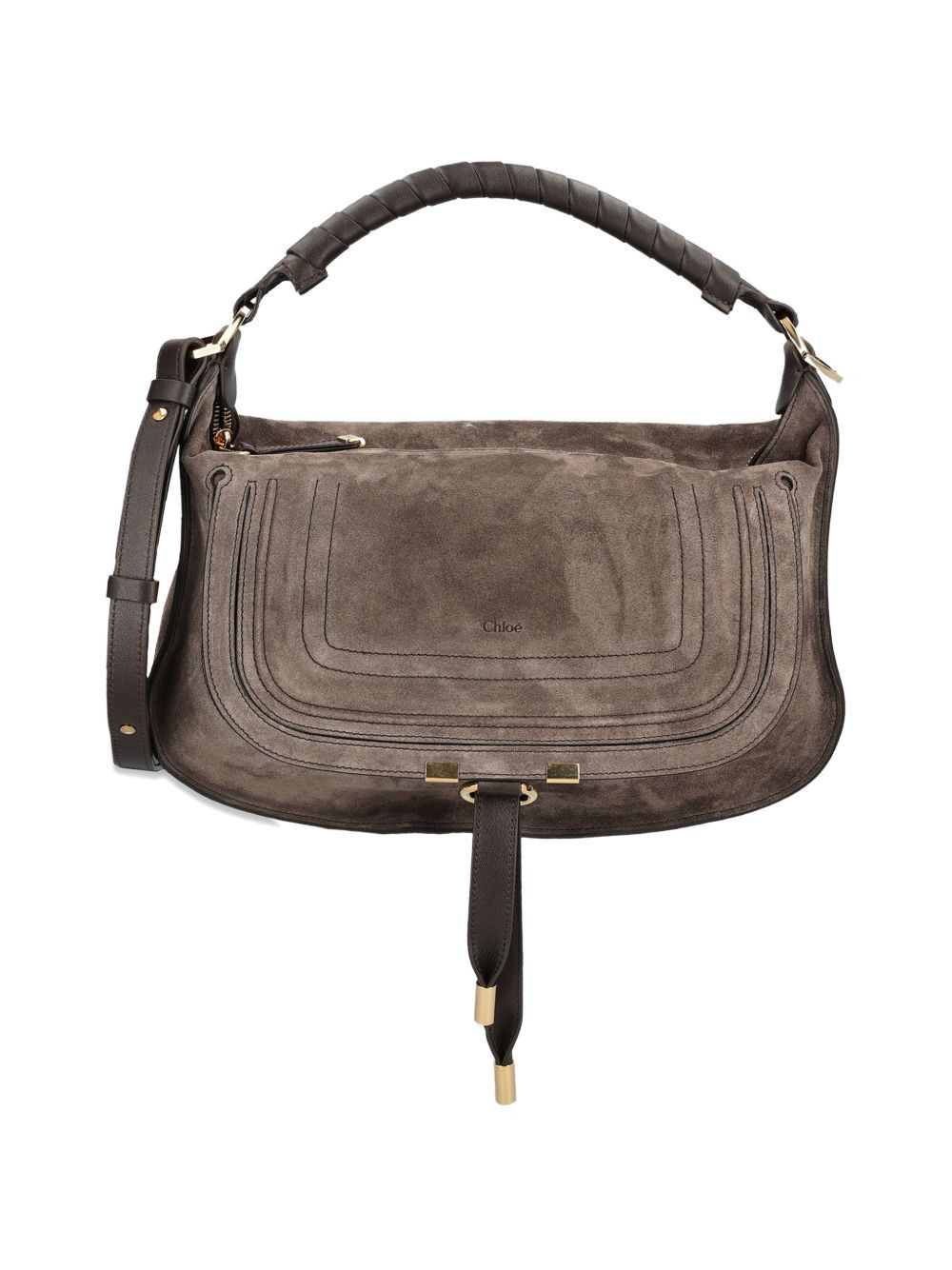 Chloe MARCIE SUEDE LEATHER SHOULDER BAG Size ONE SIZE - 1 Thumbnail