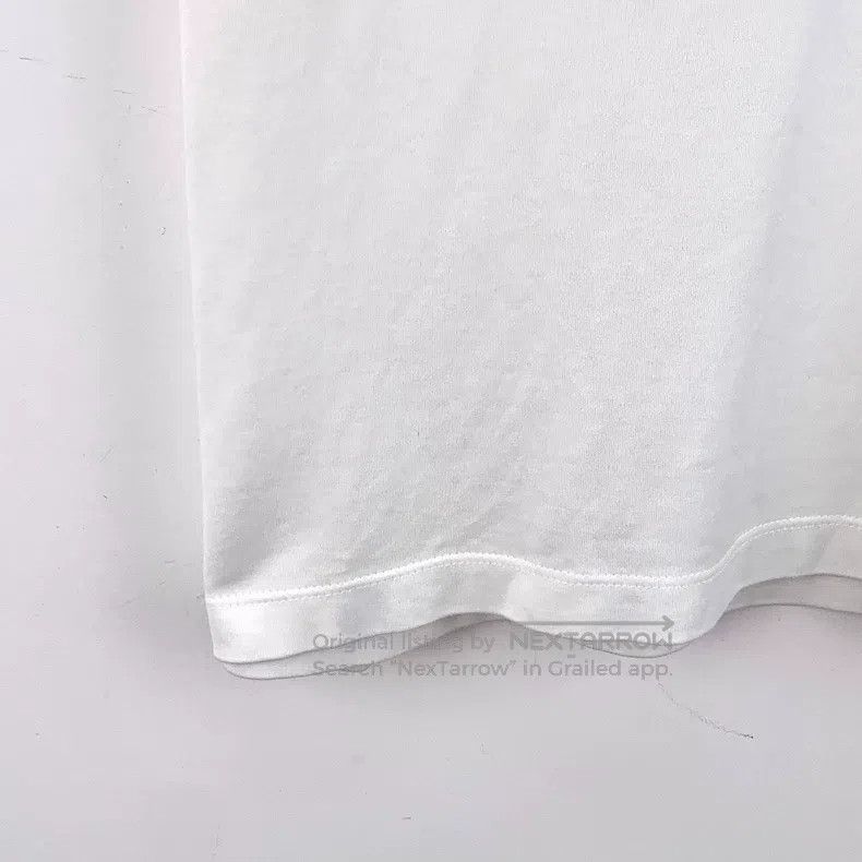 Louis Vuitton Louis Vuitton White logo embroidered cotton crew neck shor Size US S / EU 44-46 / 1 - 5 Thumbnail