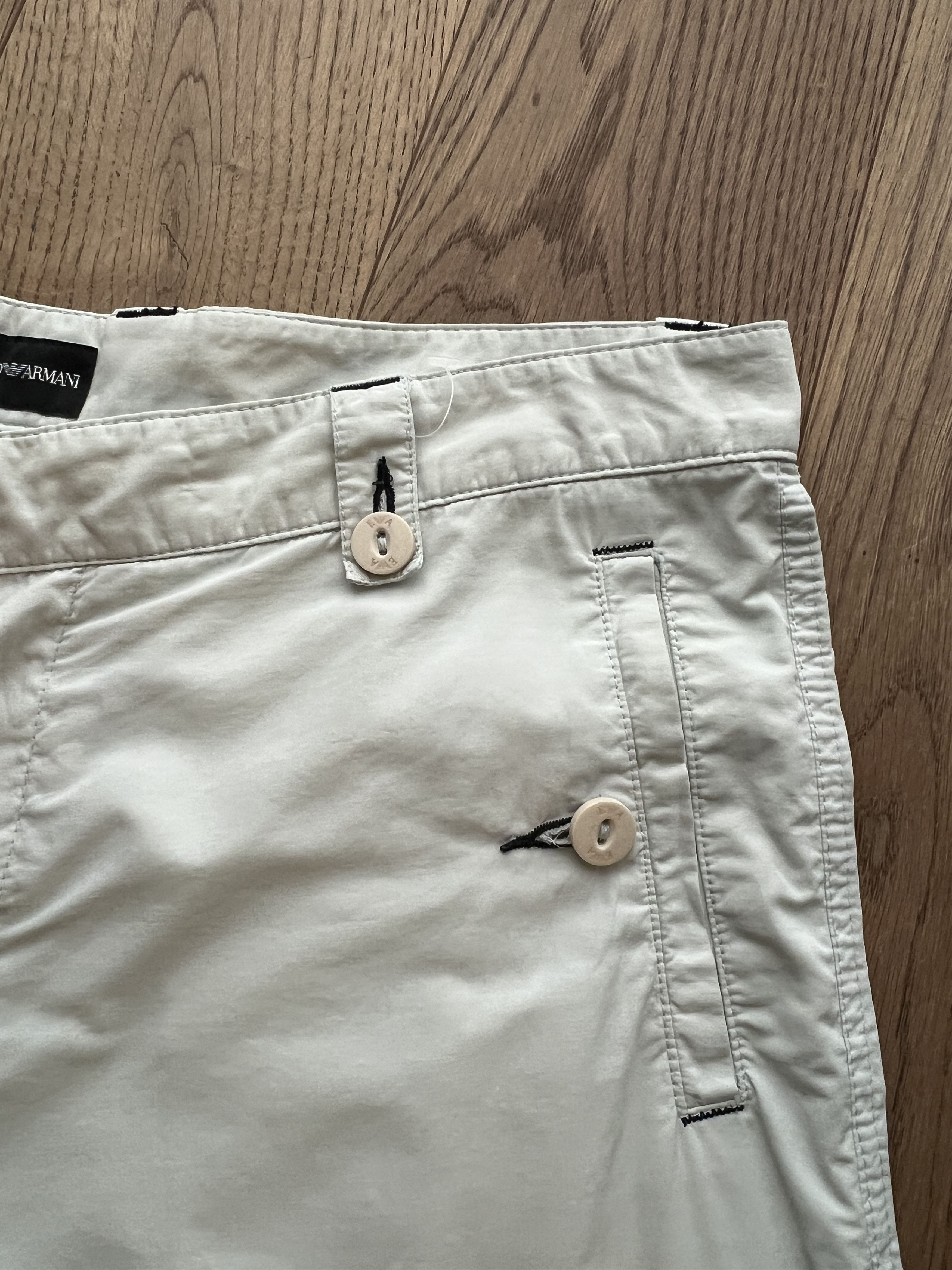 Emporio Armani Emporio Armani ultralight nylon trousers baggy wide pants Size US 38 / EU 54 - 15 Thumbnail