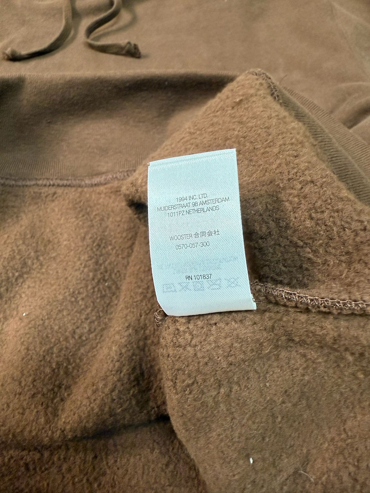 Supreme Supreme USA Hoodie Brown Large FW21 Size US L / EU 52-54 / 3 - 8 Thumbnail