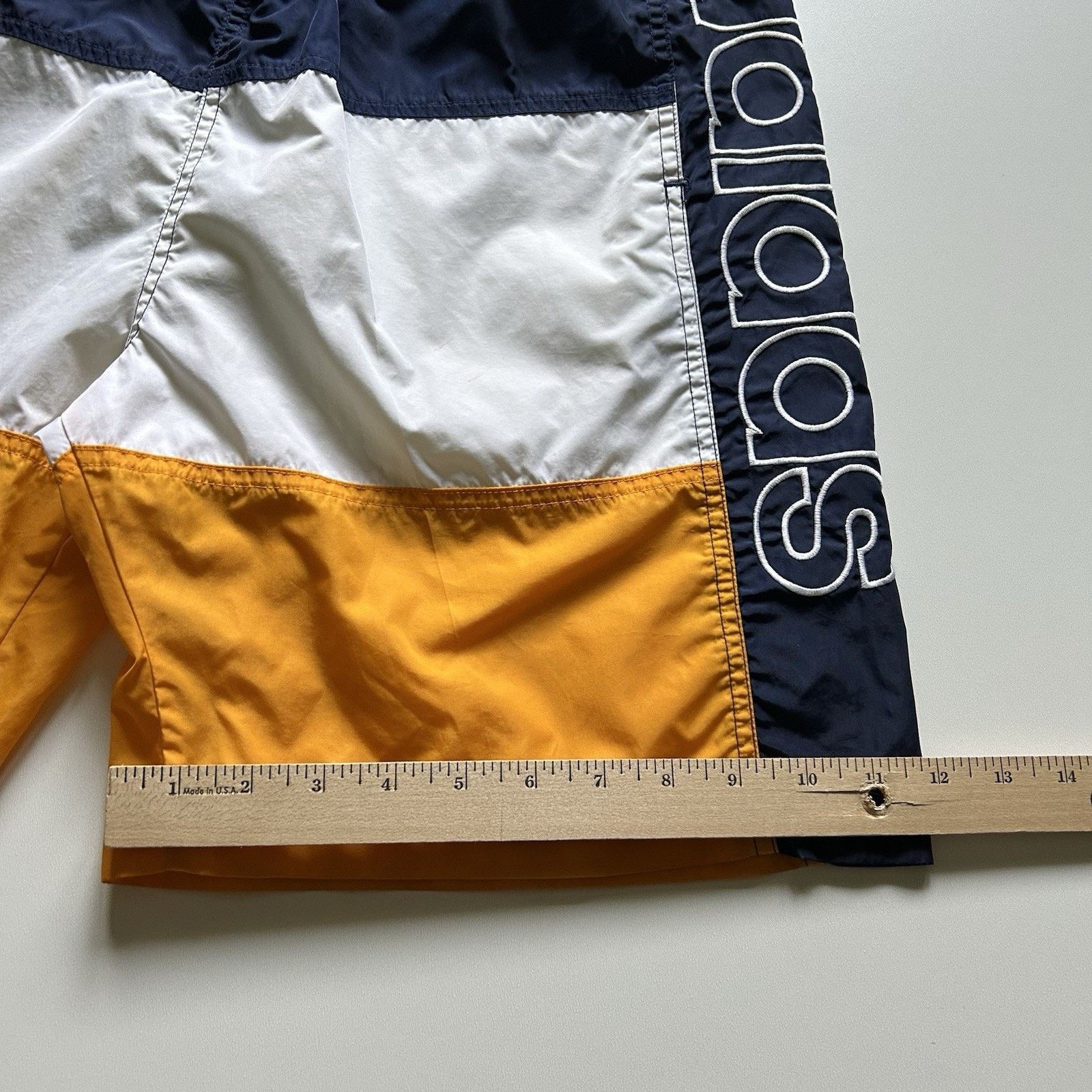 Adidas Vintage Adidas Swim Shorts Medium Y2K Spell Out 3 Stripe Size US 30 / EU 46 - 6 Thumbnail