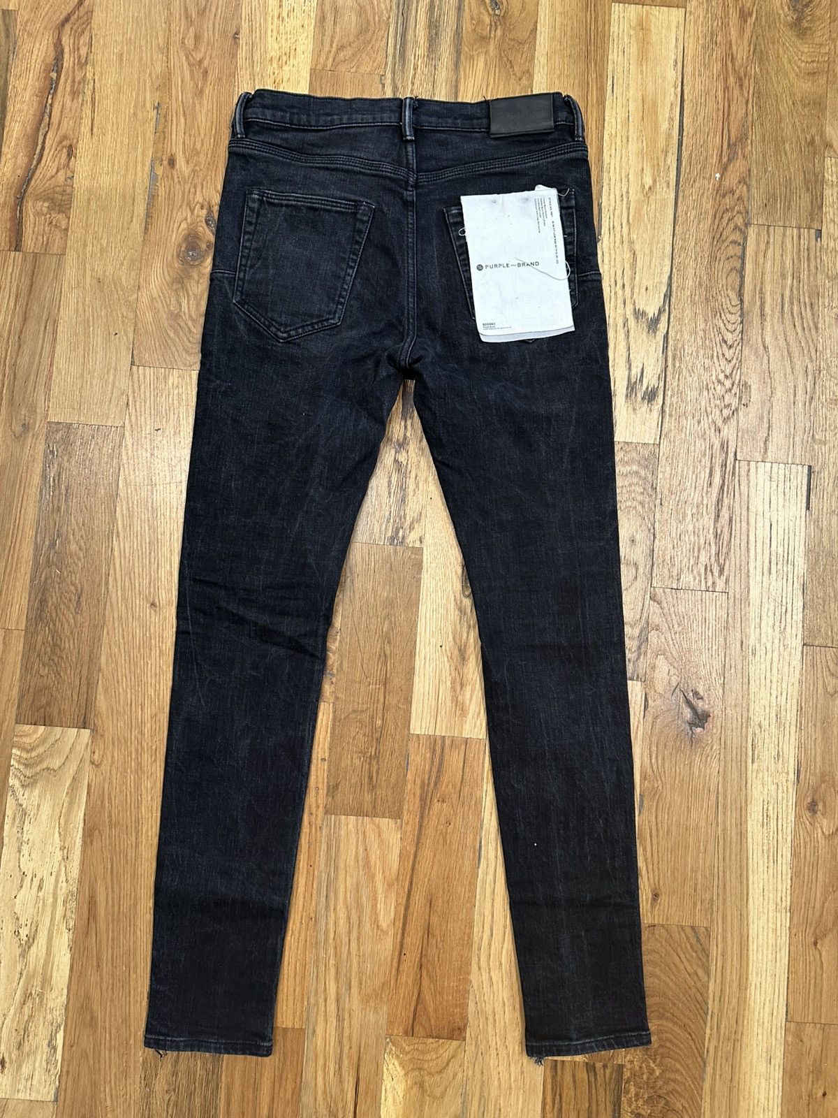 Purple Brand Purple Brand Plain Faded Black Denim Jeans Size 31 Size US 31 - 2 Thumbnail