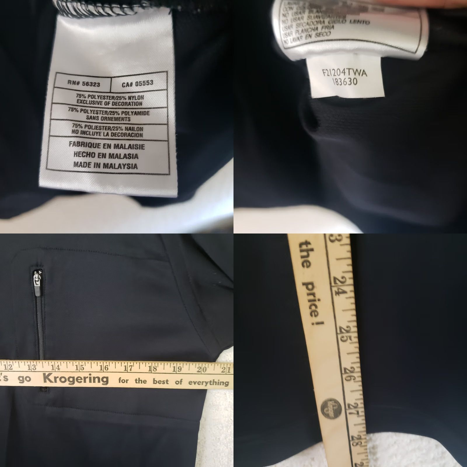 Nike Nike ACG Pullover Shirt Long Sleeve Mock Neck Men S Black Nike ACG Markings Activewear Casual Outdoor 90s Style Mens S Size US S / EU 44-46 / 1 - 9 Thumbnail