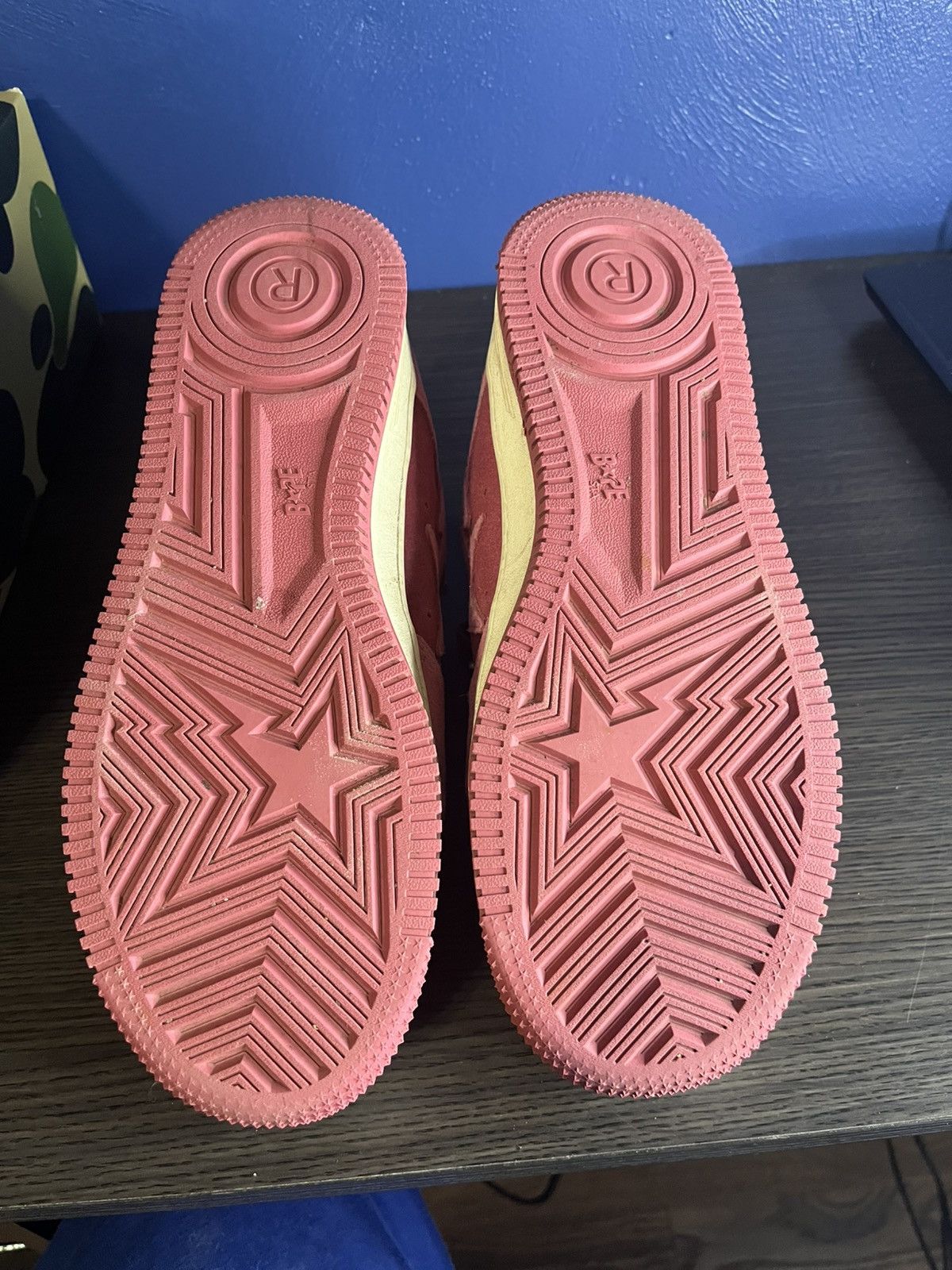 Bape Bapesta pink suede Size US 10 / EU 43 - 5 Thumbnail