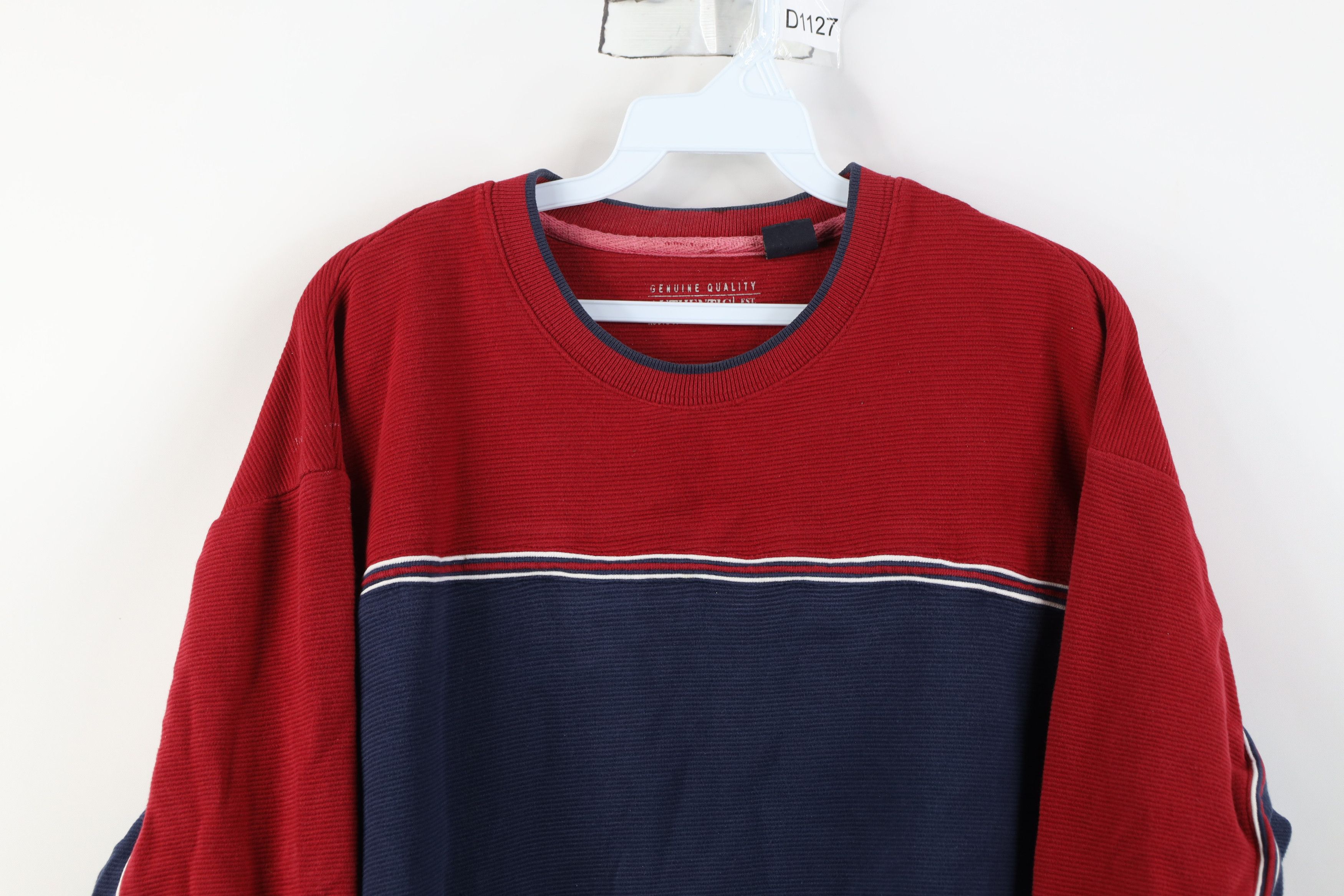 Vintage Vintage Y2K Streetwear Knit Heavyweight Long Sleeve T-Shirt Size US L / EU 52-54 / 3 - 2 Thumbnail