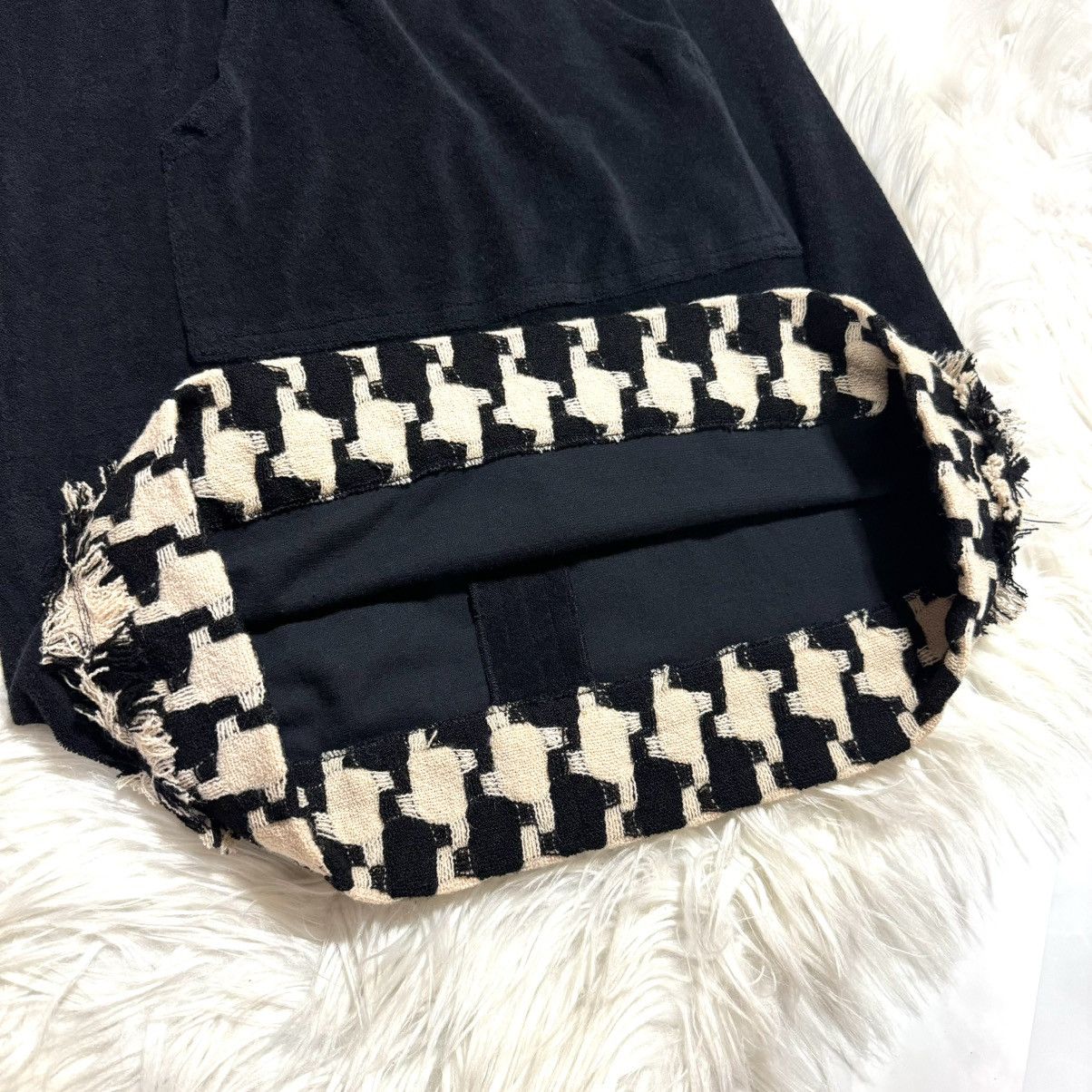 Chanel Chanel houndstooth-patterned pile fabric with hood Dress Size XS / US 0-2 / IT 36-38 - 12 Thumbnail