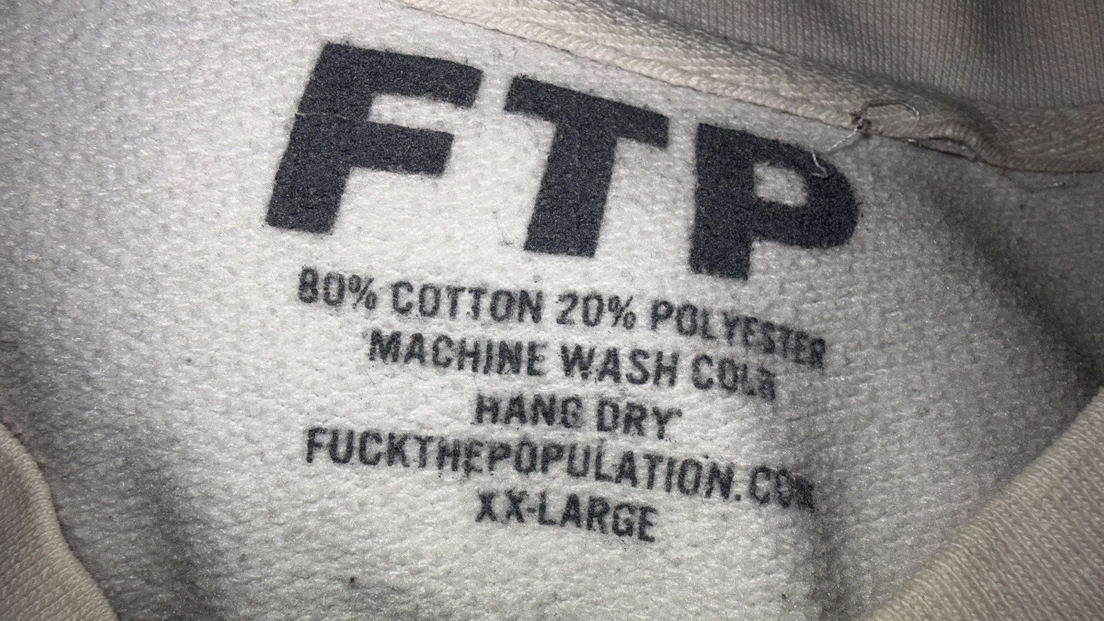 Fuck The Population Fuck The Population Resurrection Sweatshirt Size US XXL / EU 58 / 5 - 3 Thumbnail