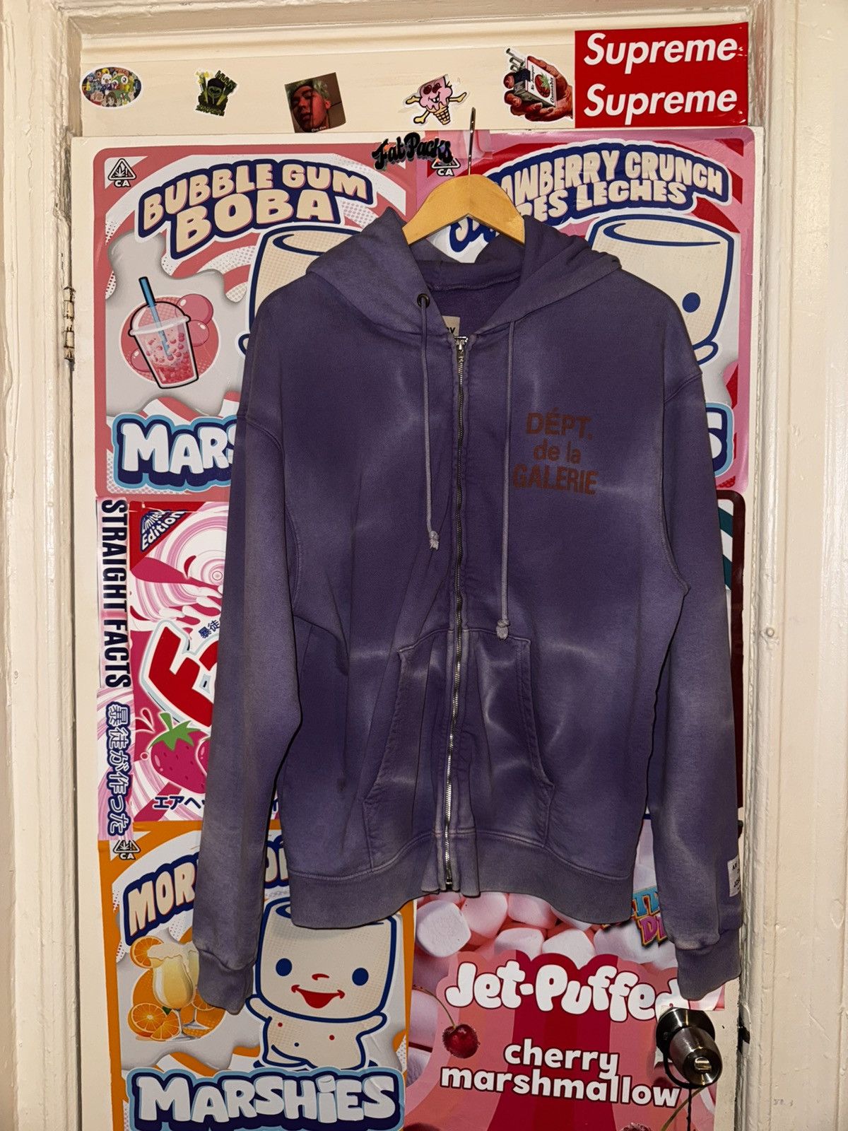Gallery Dept. Purple and red zip up Size US M / EU 48-50 / 2 - 1 Thumbnail