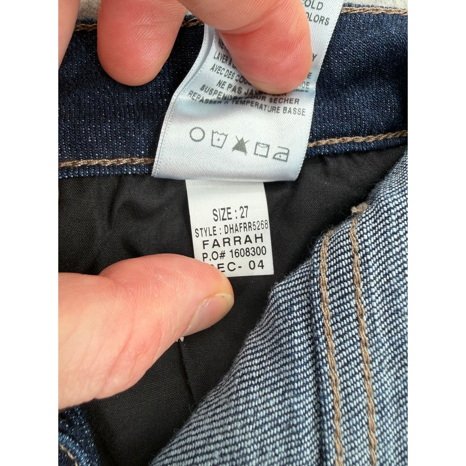 Joe's NWT Joe’s Jeans Farrah Straight Ankle Cropped Cut Off Denim Size 27" / US 4 / IT 40 - 8 Thumbnail