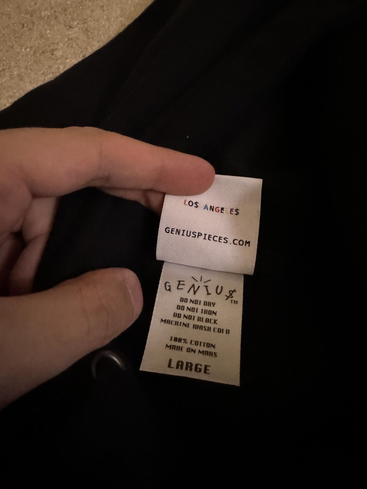Genius Pieces genius hoodie Size US XL / EU 56 / 4 - 4 Thumbnail