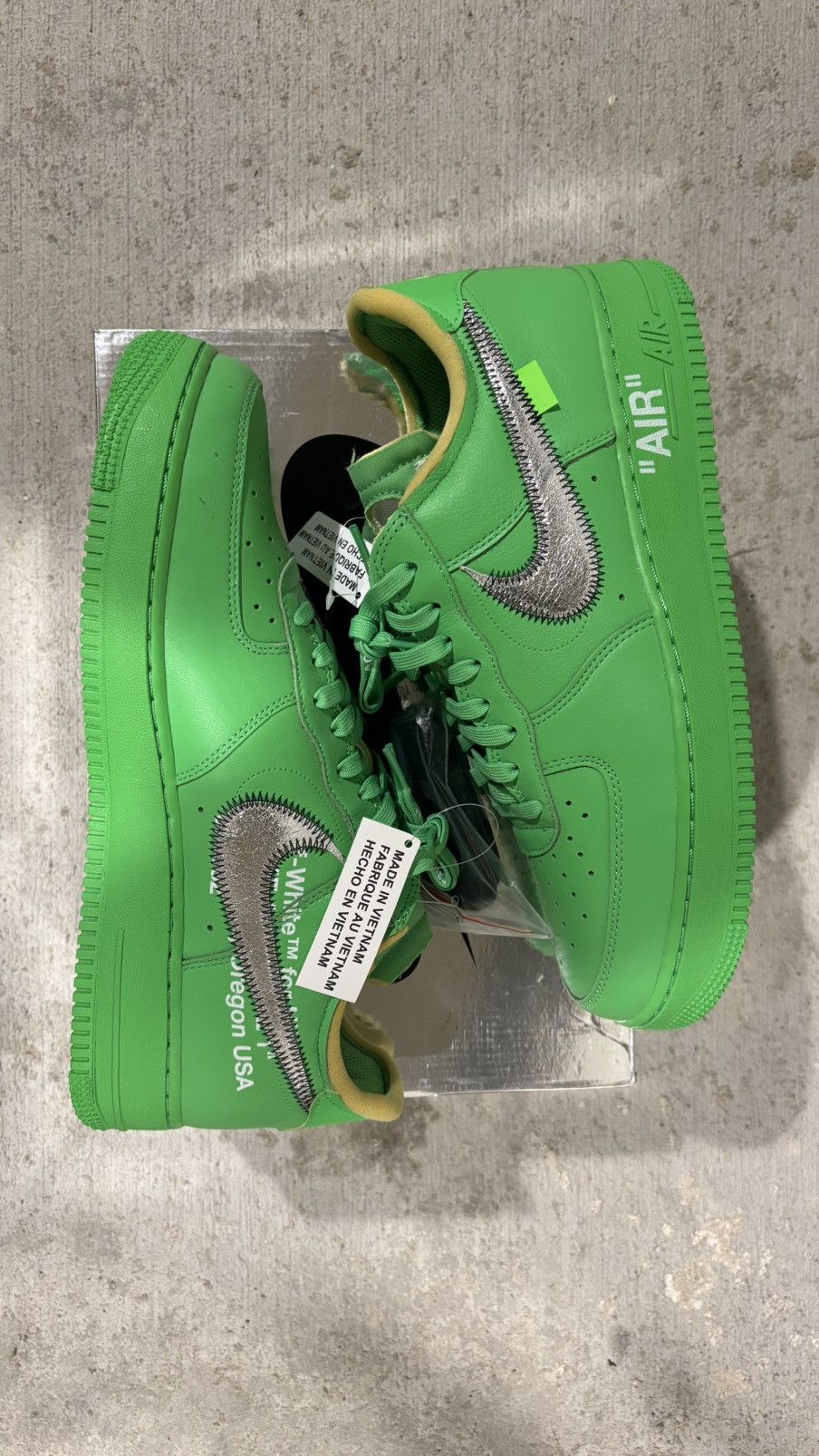 Nike × Off-White Nike Off White Brooklyn Air Force 1 Size US 11 / EU 44 - 7 Thumbnail