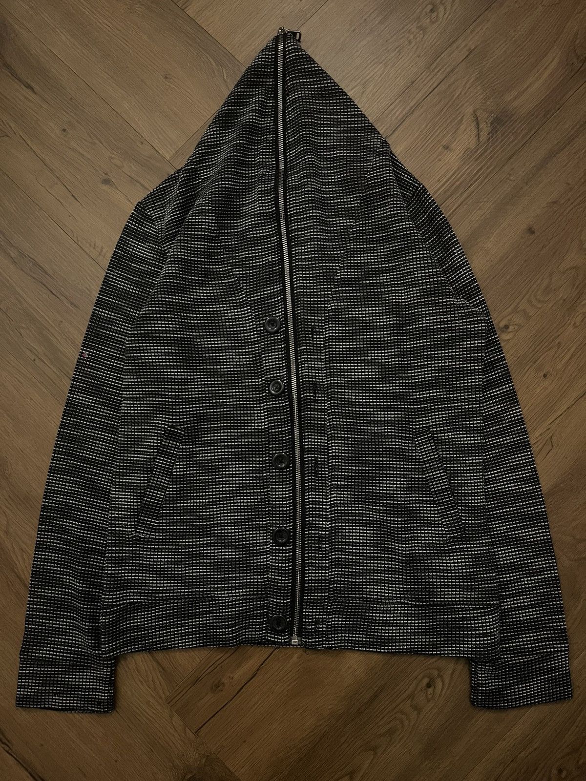 BUFFALO BOBS × CIVARIZE × In The Attic In The Attic Gothic Zip Knit Hoodie – Civarize Style Size US M / EU 48-50 / 2 - 2 Thumbnail