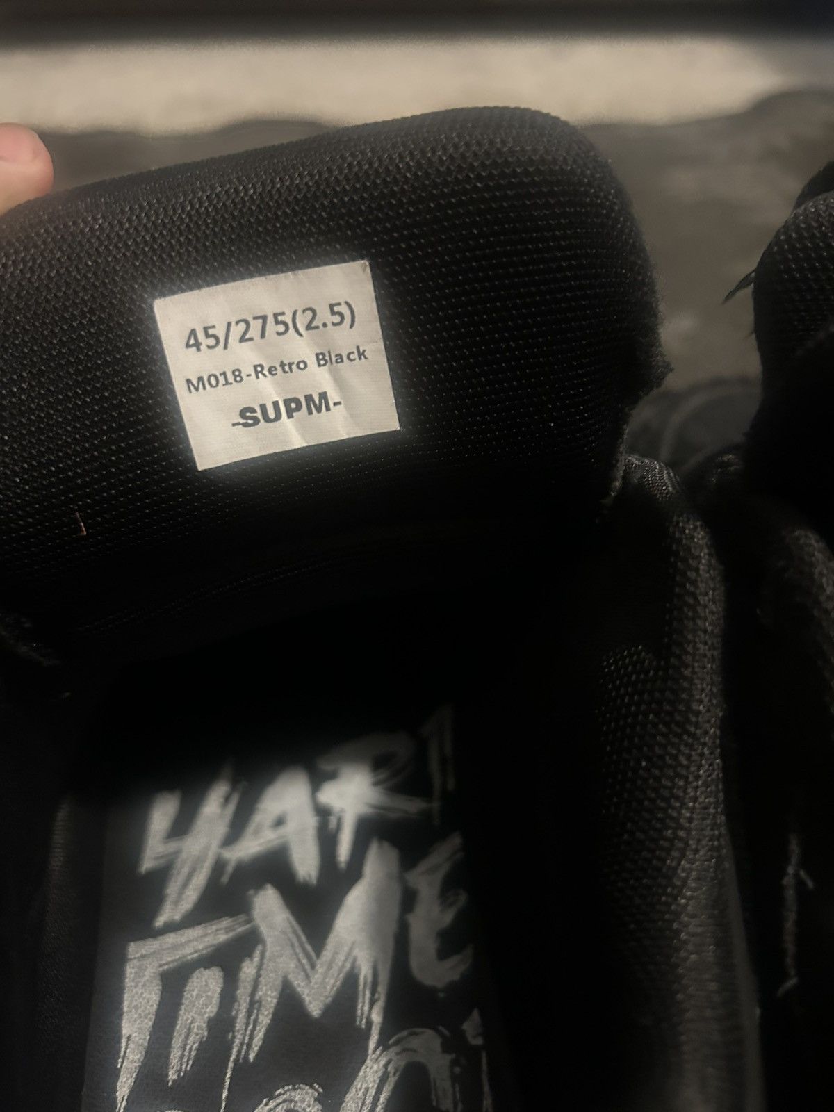 Other All-Black Supermade Sneakers. Size US 10.5 / EU 43-44 - 6 Thumbnail
