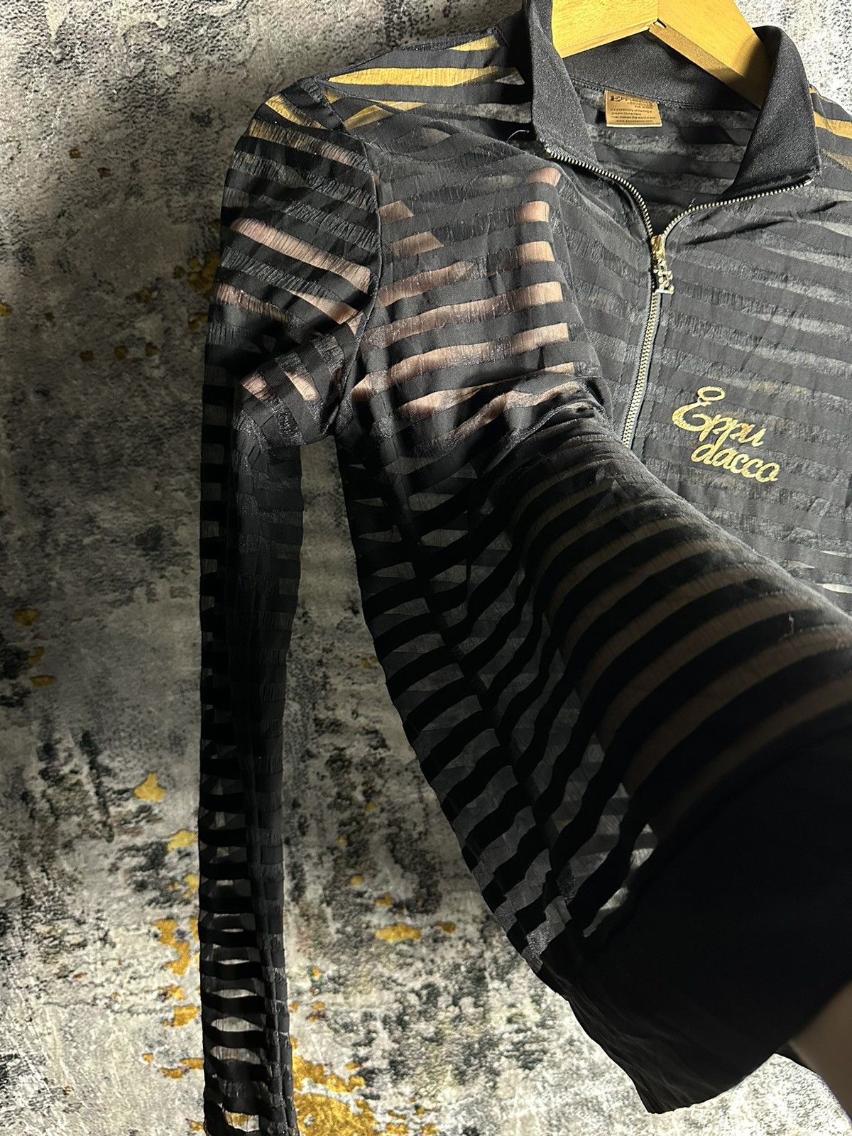 20471120 IF SIX WAS NINE LGB STYLE BLACK STRIPE TRANSPARENT Size US S / EU 44-46 / 1 - 7 Thumbnail